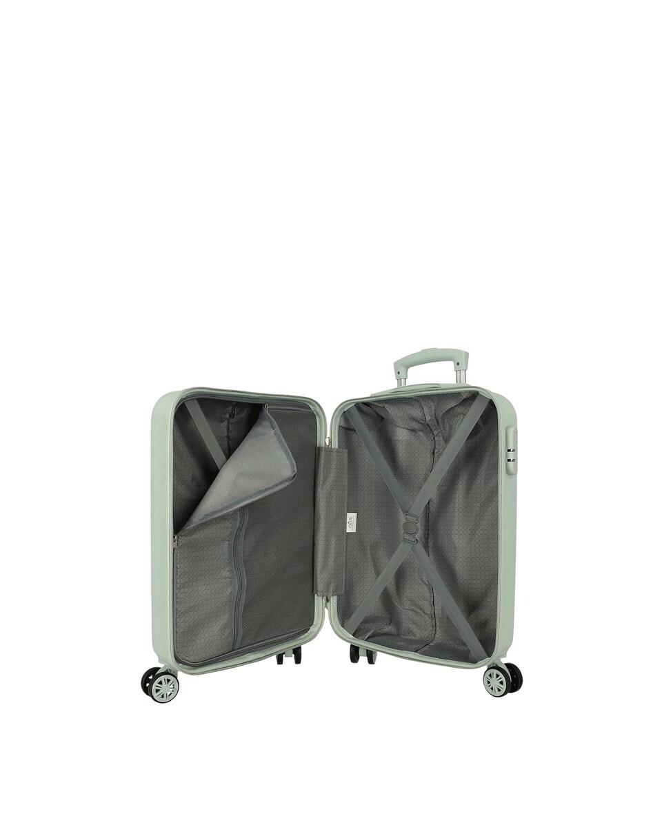 Trolley de Cabine Rígido Alenka 34L Verde-5