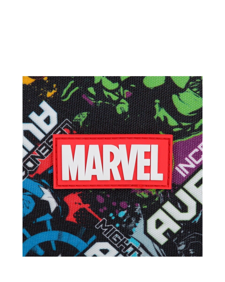 Mochila Escolar Legendary com Bolso Frontal 33 Cm com Carrinho Azul-6