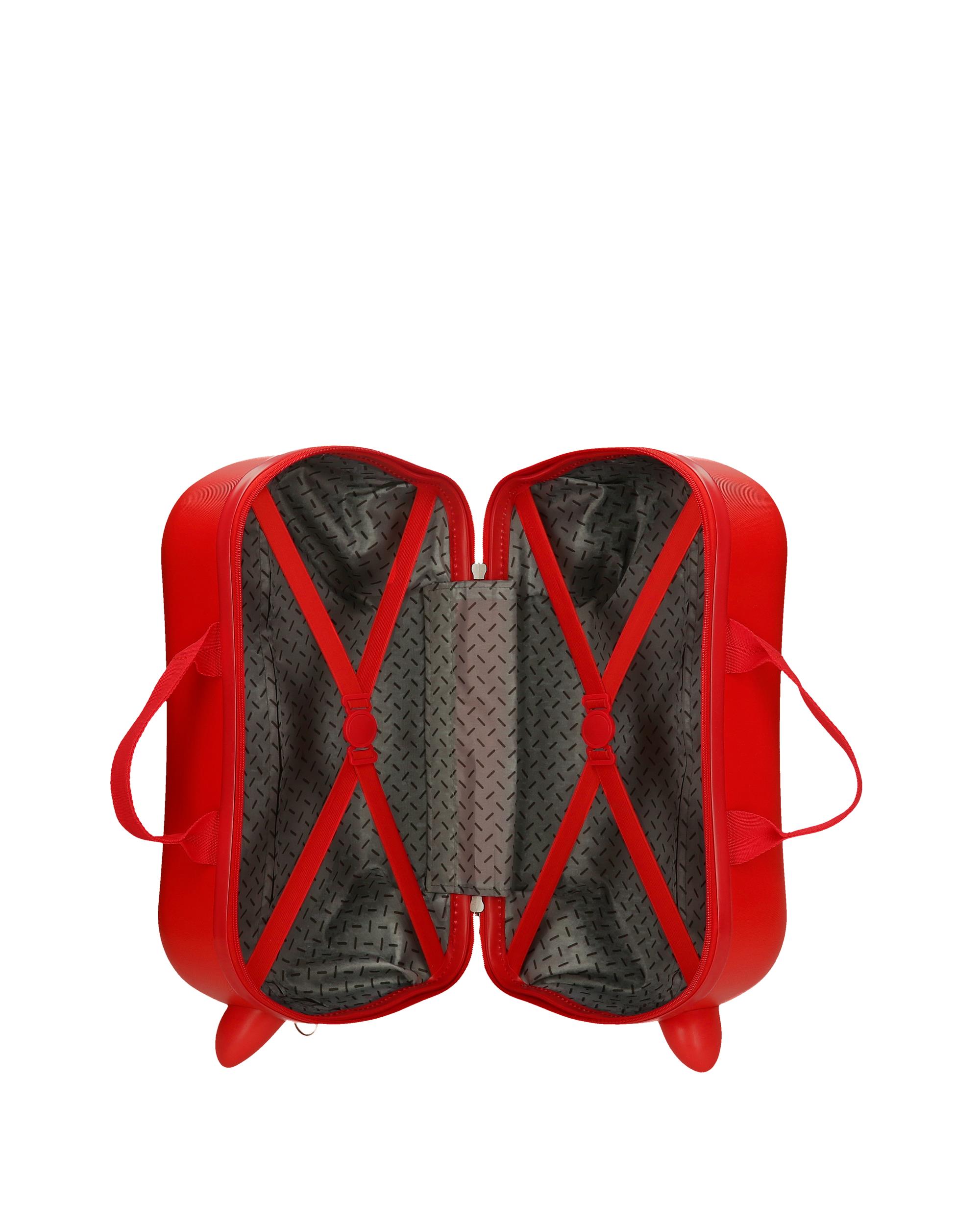 Mala Infantil 2 Rodas Multidirecionais Lightyear com Capacidade de 24l Vermelho-5