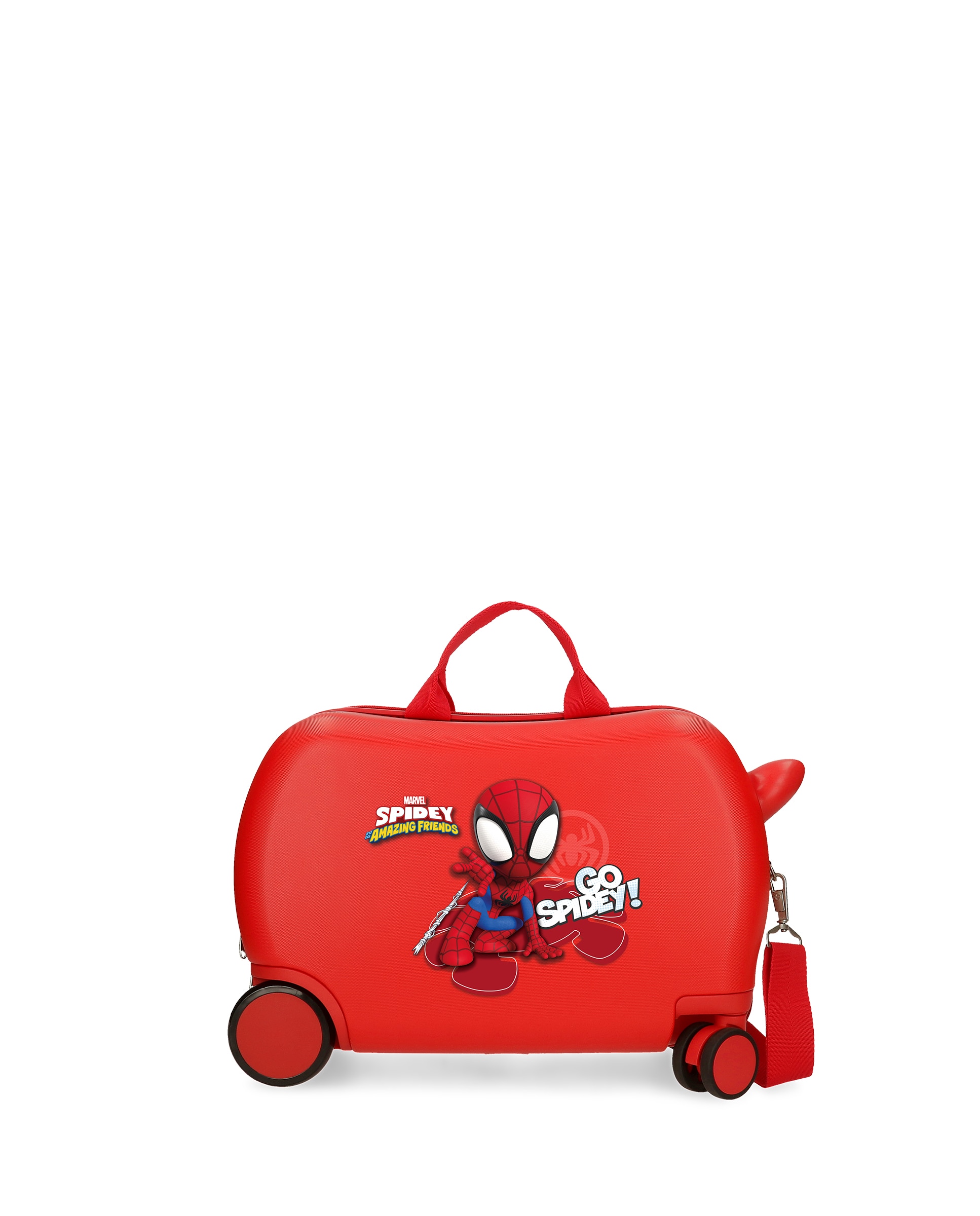 Imagem 0 de Mala Infantil 2 Rodas Multidirecionais Go Spidey com Capacidade de 24l