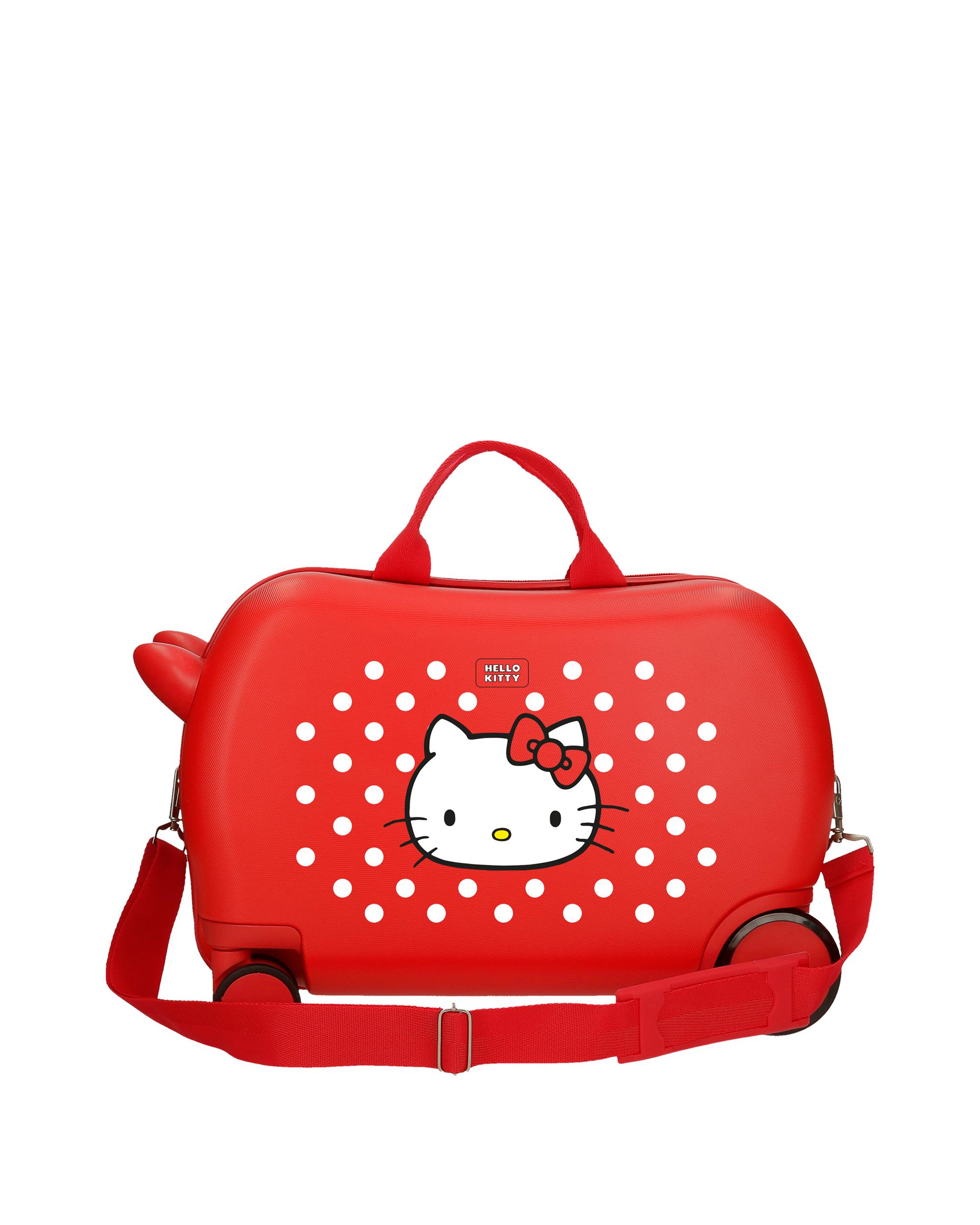 Maleta Infantil Hello Kitty com Capacidade de 24l Vermelho / Branco-3
