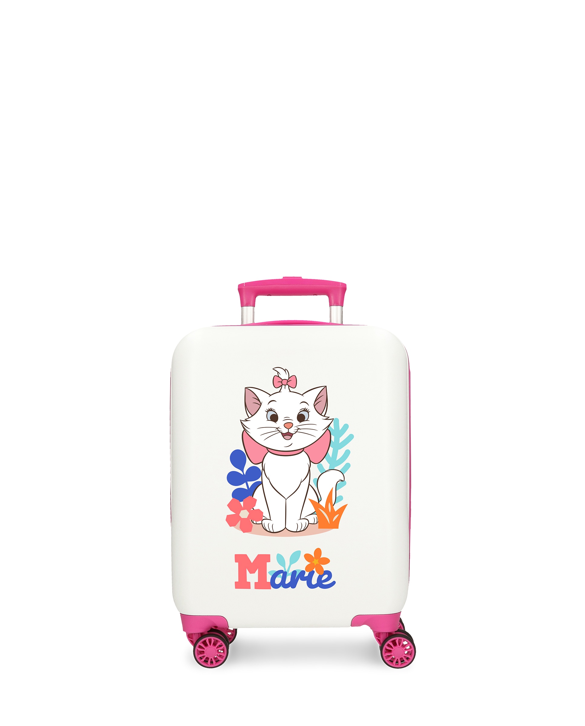 Mala de Cabine Aristocats Marie In White com Capacidade de 28l em Branco Branco-1
