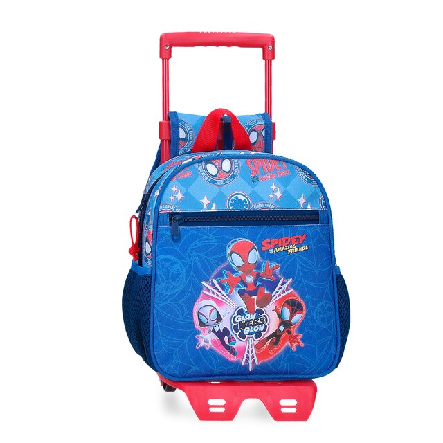 Imagem 0 de Mochila Pré-escolar Power Of 3 com Bolsos Laterais 28 Cm com Trolley