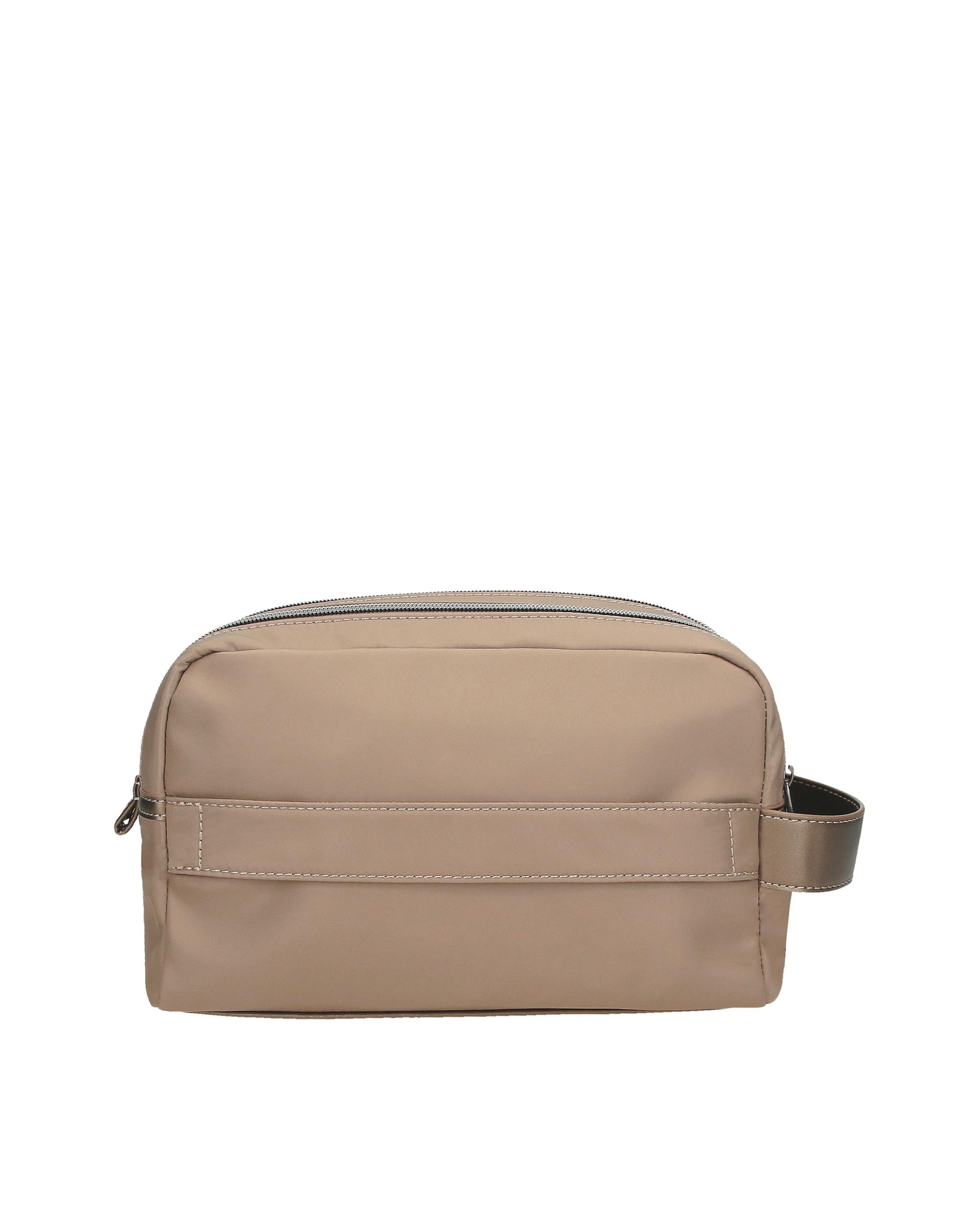 Necessaire Adaptável Pepe Jeans Ruby com Dois Compartimentos e Alça para Pendurar Ouro-3