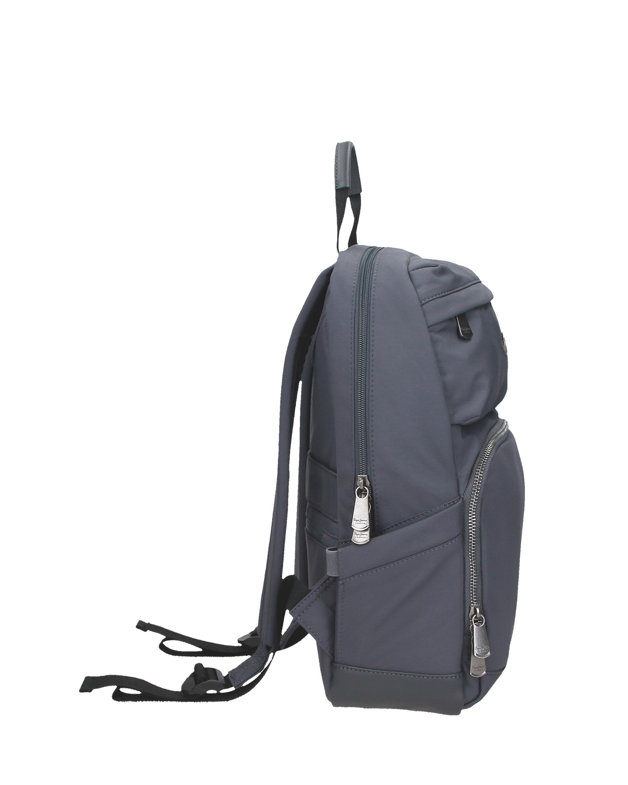Mochila 13,3" Pepe Jeans Corin com Bolso Frontal Cinzento-2