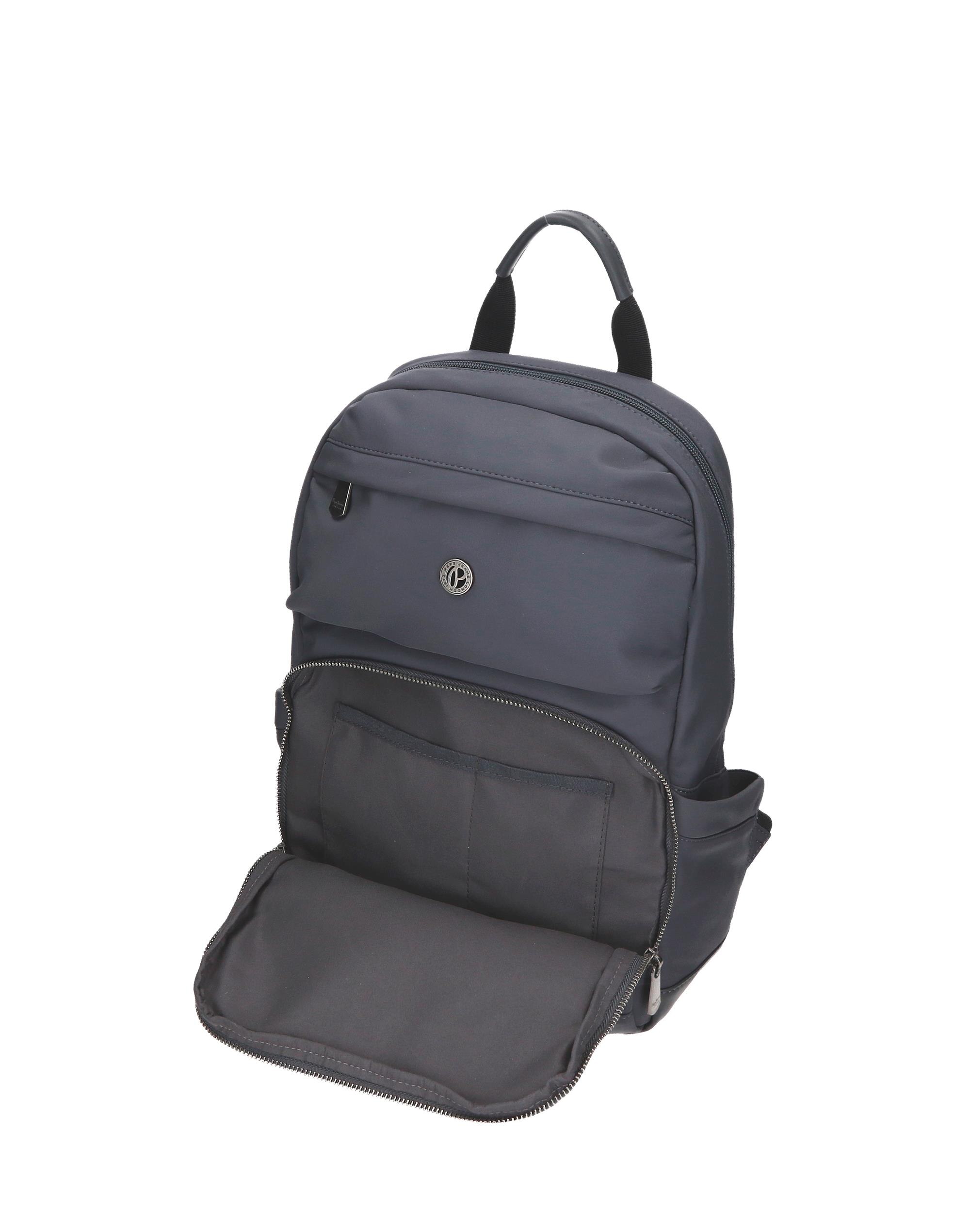 Mochila 13,3" Pepe Jeans Corin com Bolso Frontal Cinzento-5