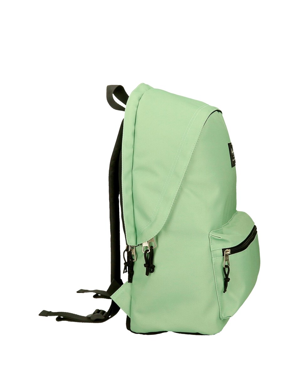 Mochila Porta Computador Pepe Jeans Aris Colorful 2 Compartimentos + Estojo em Turquesa Verde-2