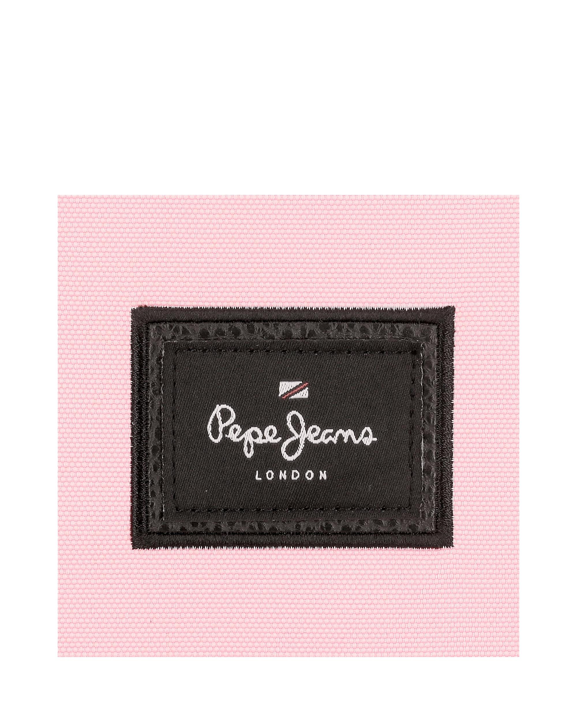 Estojo Pepe Jeans Aris Colorful Três Compartimentos em Rosa-claro Rosa-5