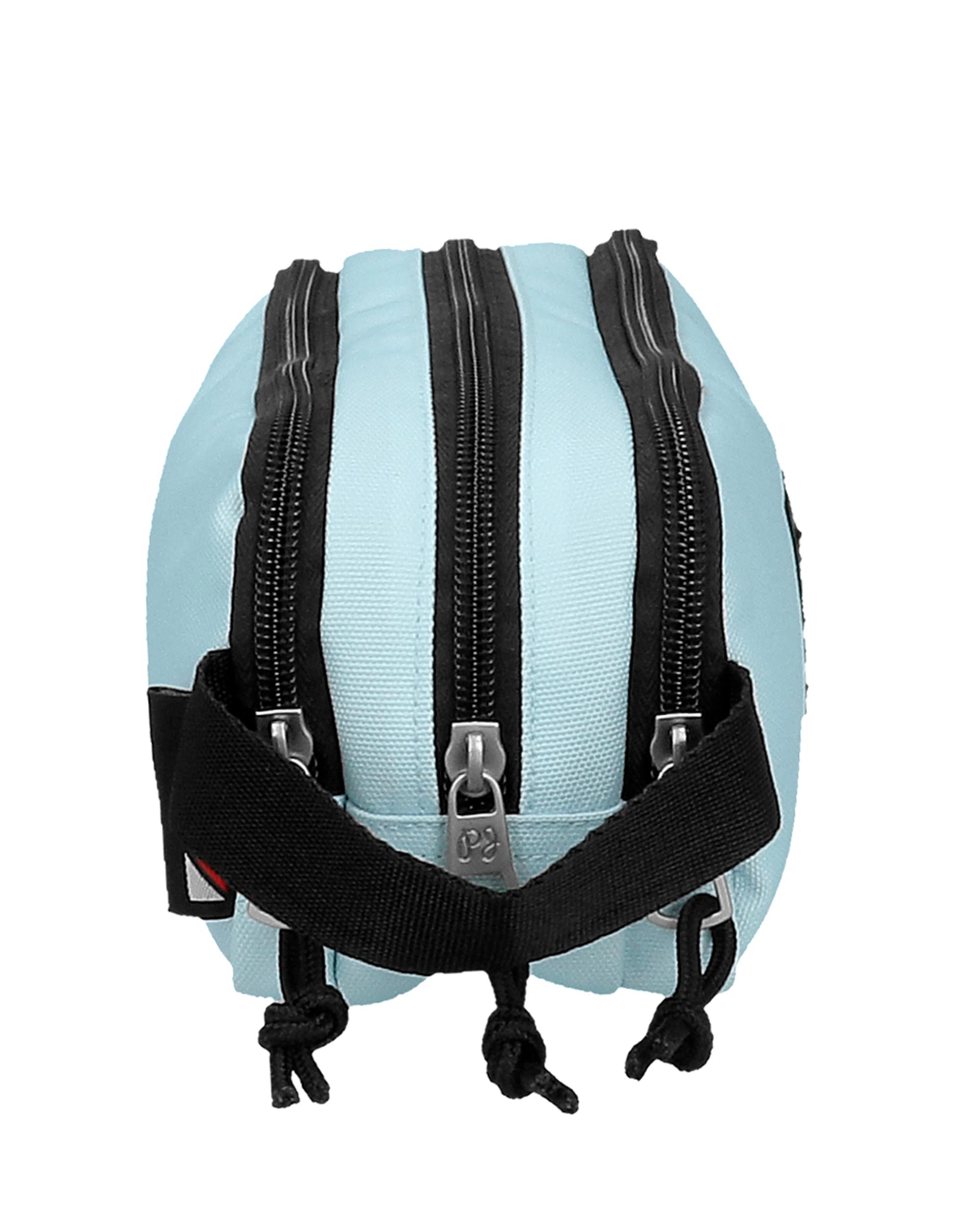 Estojo Pepe Jeans Aris Colorful Três Compartimentos em Azul-claro Azul-2