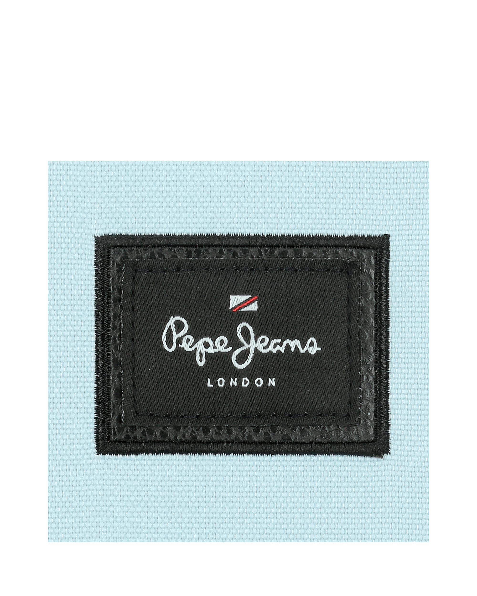 Estojo Pepe Jeans Aris Colorful Três Compartimentos em Azul-claro Azul-5