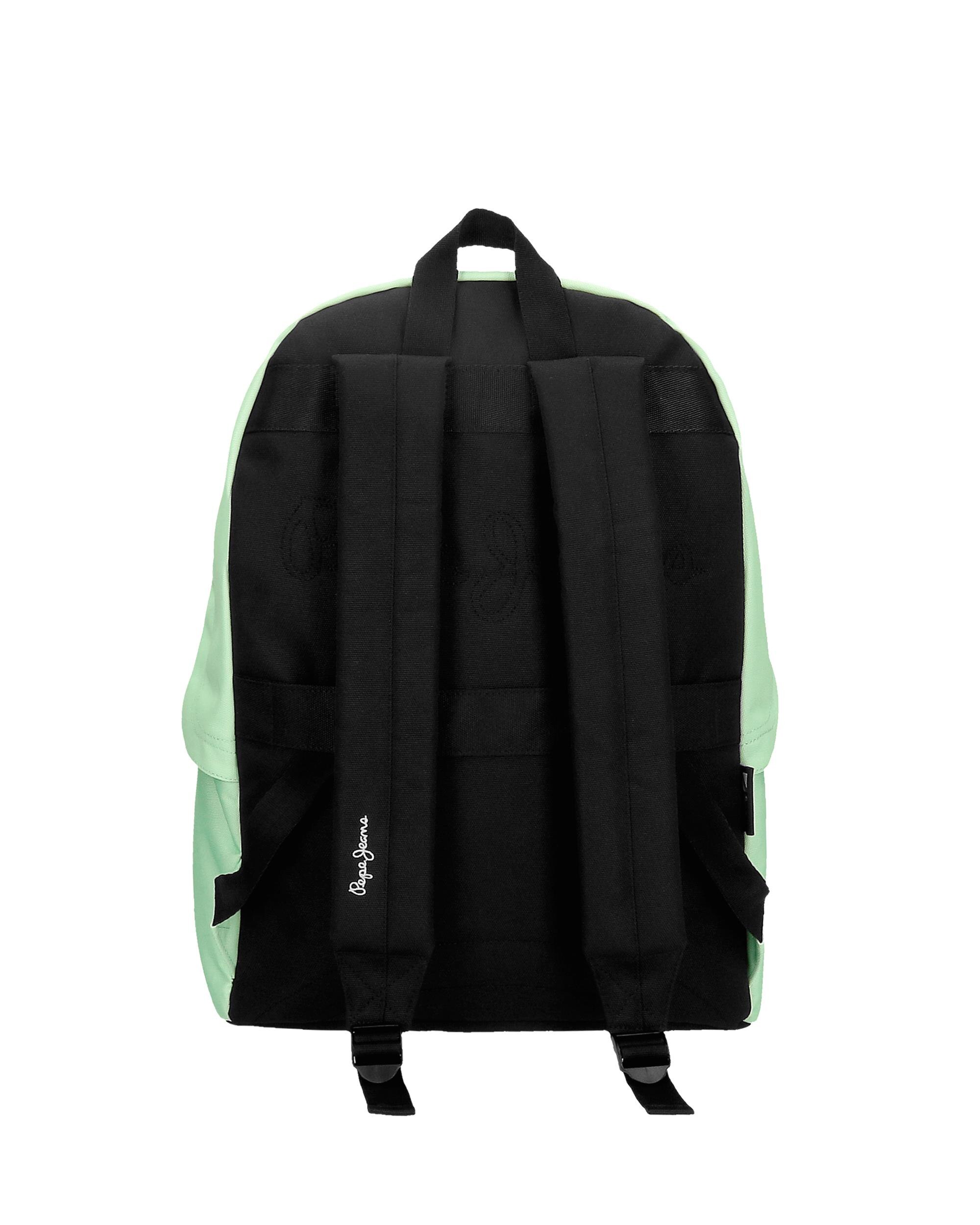 Mochila Portaordenador + Estojo Escolar Pepe Jeans Aris em Turquesa Esverdeado Verde-3