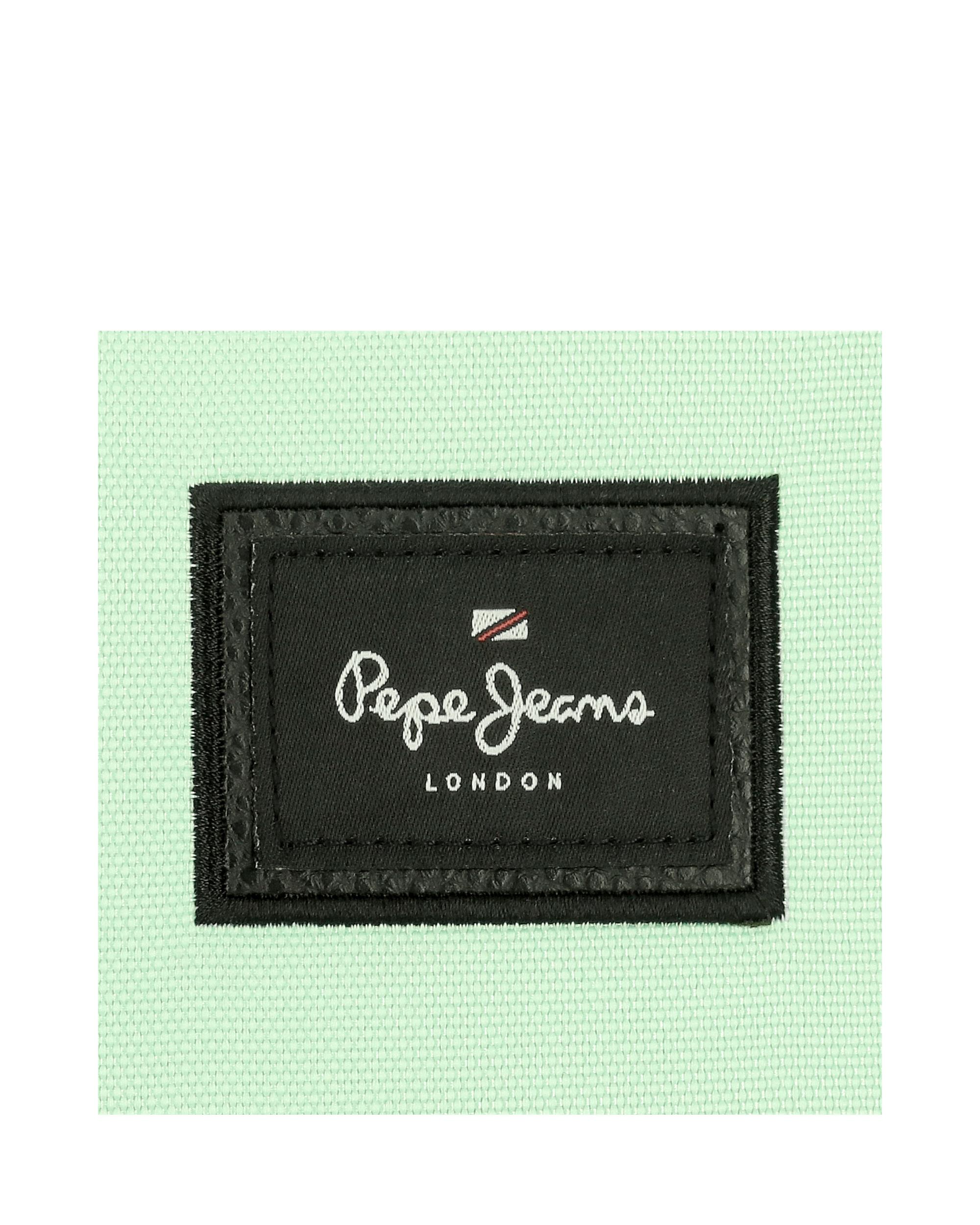 Mochila Portaordenador + Estojo Escolar Pepe Jeans Aris em Turquesa Esverdeado Verde-6