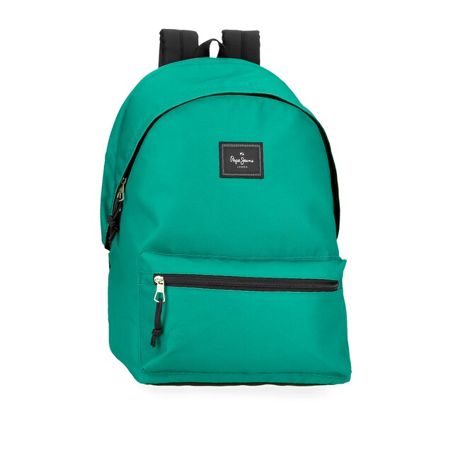 Imagem 0 de Mochila Pepe Jeans Aris Evergreen Porta Computador com Dois Compartimentos em Verde