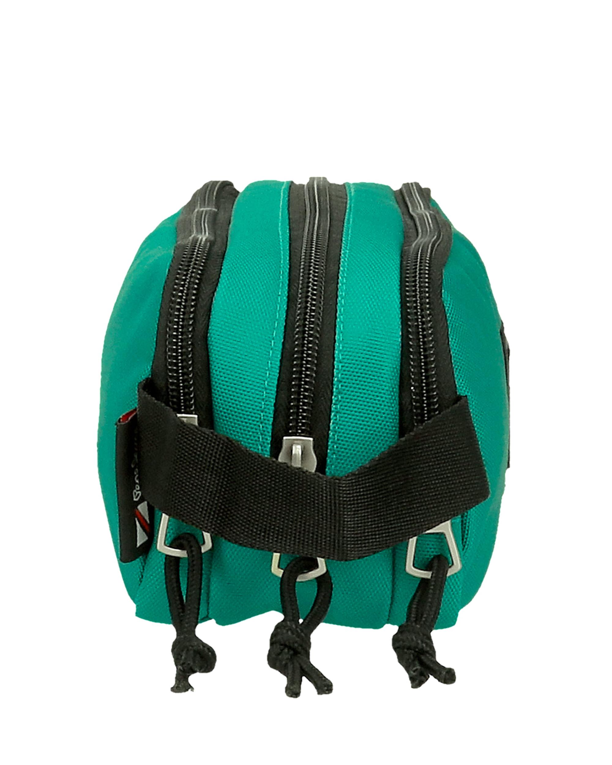 Estojo Pepe Jeans Aris Evergreen Três Compartimentos em Verde Verde-2