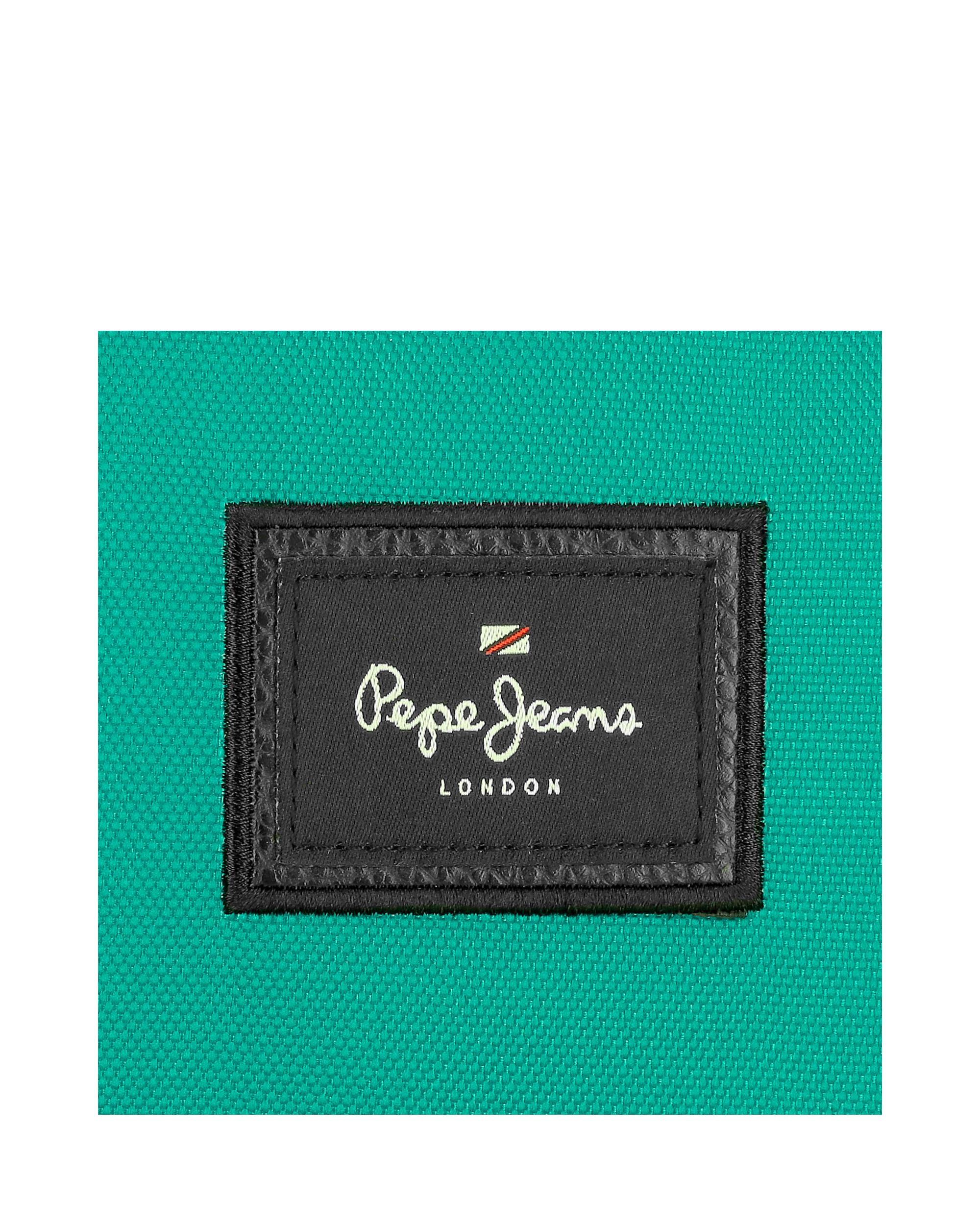 Estojo Pepe Jeans Aris Evergreen Três Compartimentos em Verde Verde-5