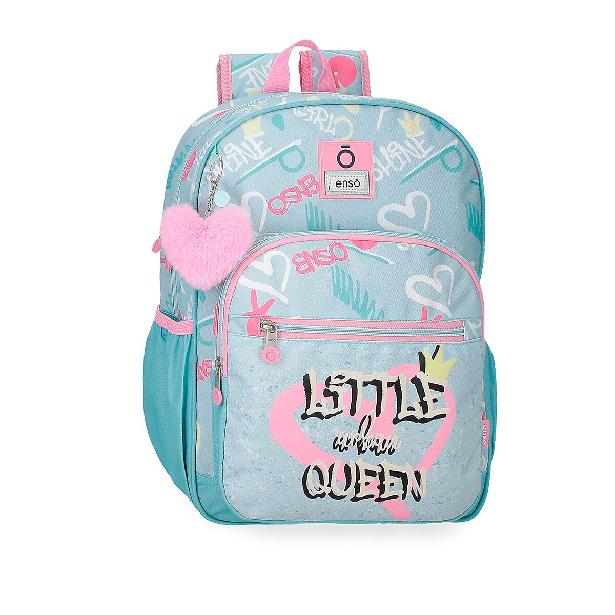 Imagem 0 de Mochila Escolar Little Urban Queen de 38cm com Bolsos Laterais