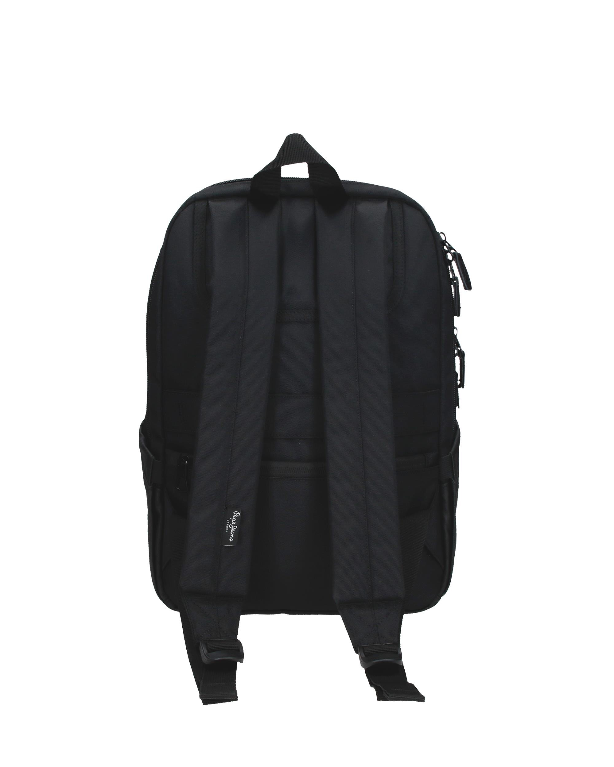 Mochila 15,6" Stratford com Dois Compartimentos e Adaptável a Trolley Preto-3