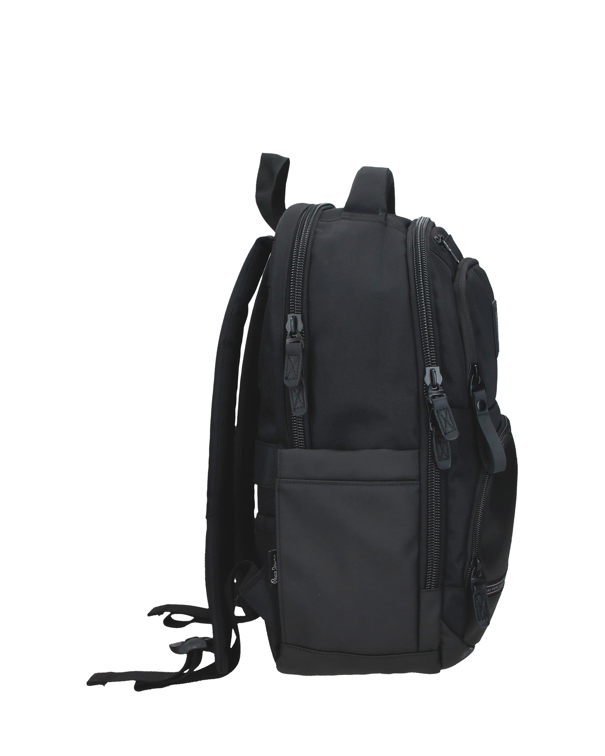 Mochila Porta Computador 15,6" Stratford com Dois Compartimentos e Adaptável a Trolley em Preto Cinzento-2