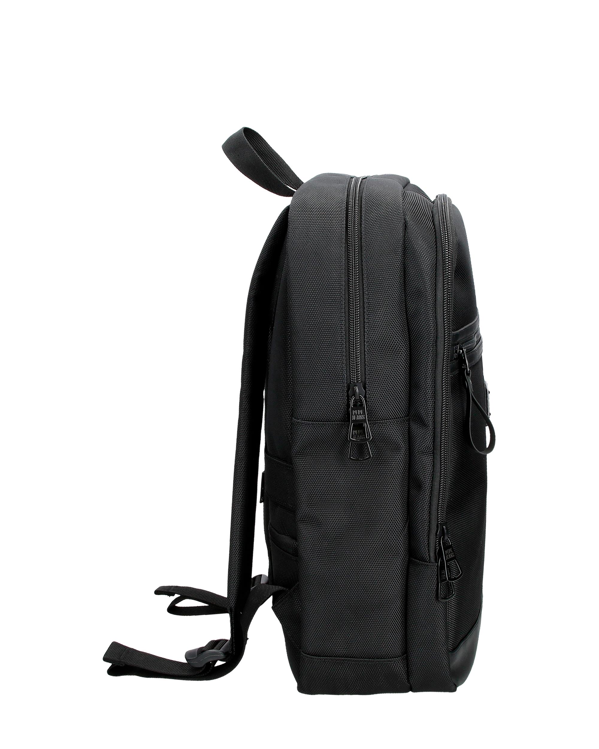 Mochila 15,6" Pepe Jeans Blackmore Dois Compartimentos Preto-2