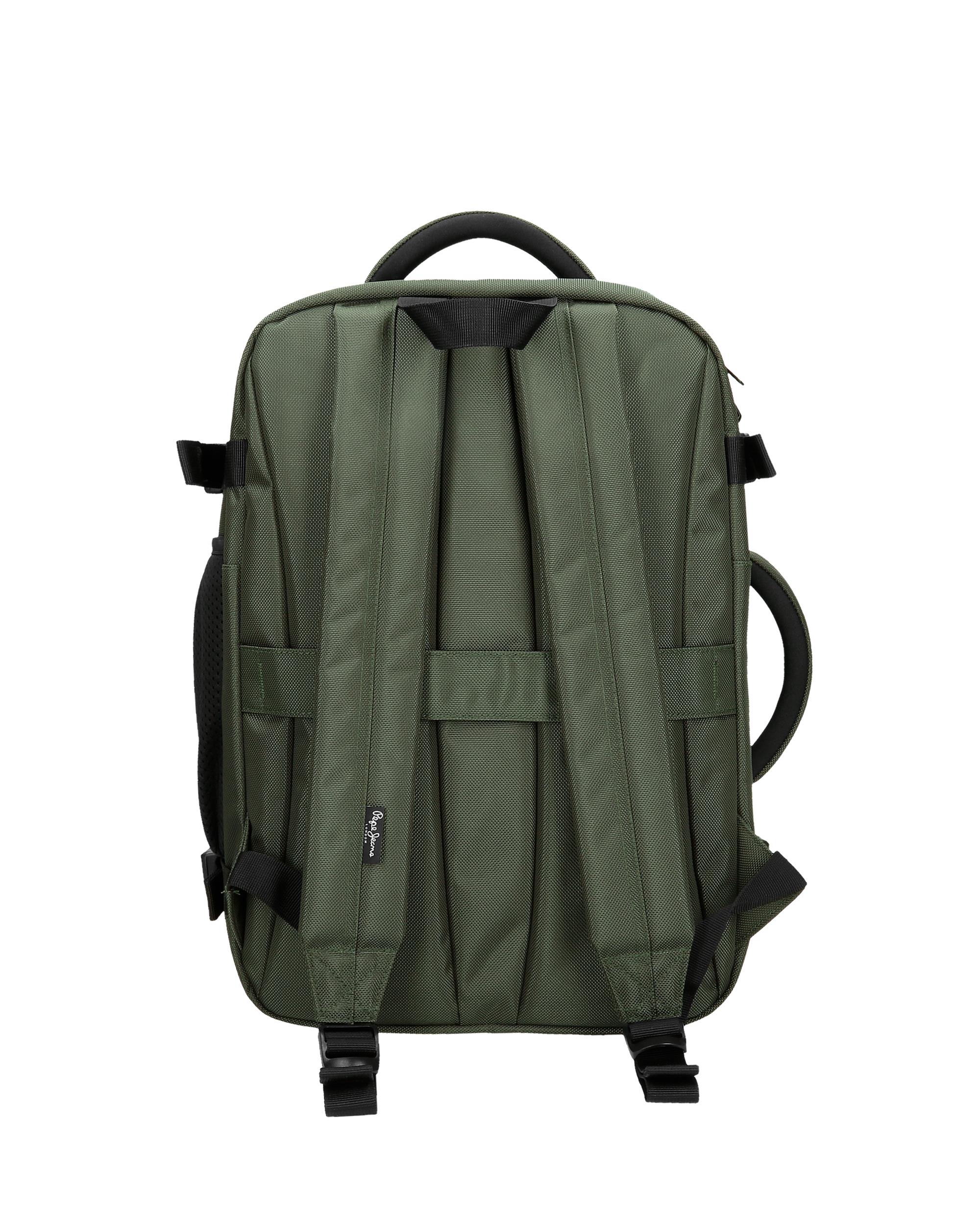 Mochila 13,3" Pepe Jeans Bromley com Bolso Frontal Preto-3