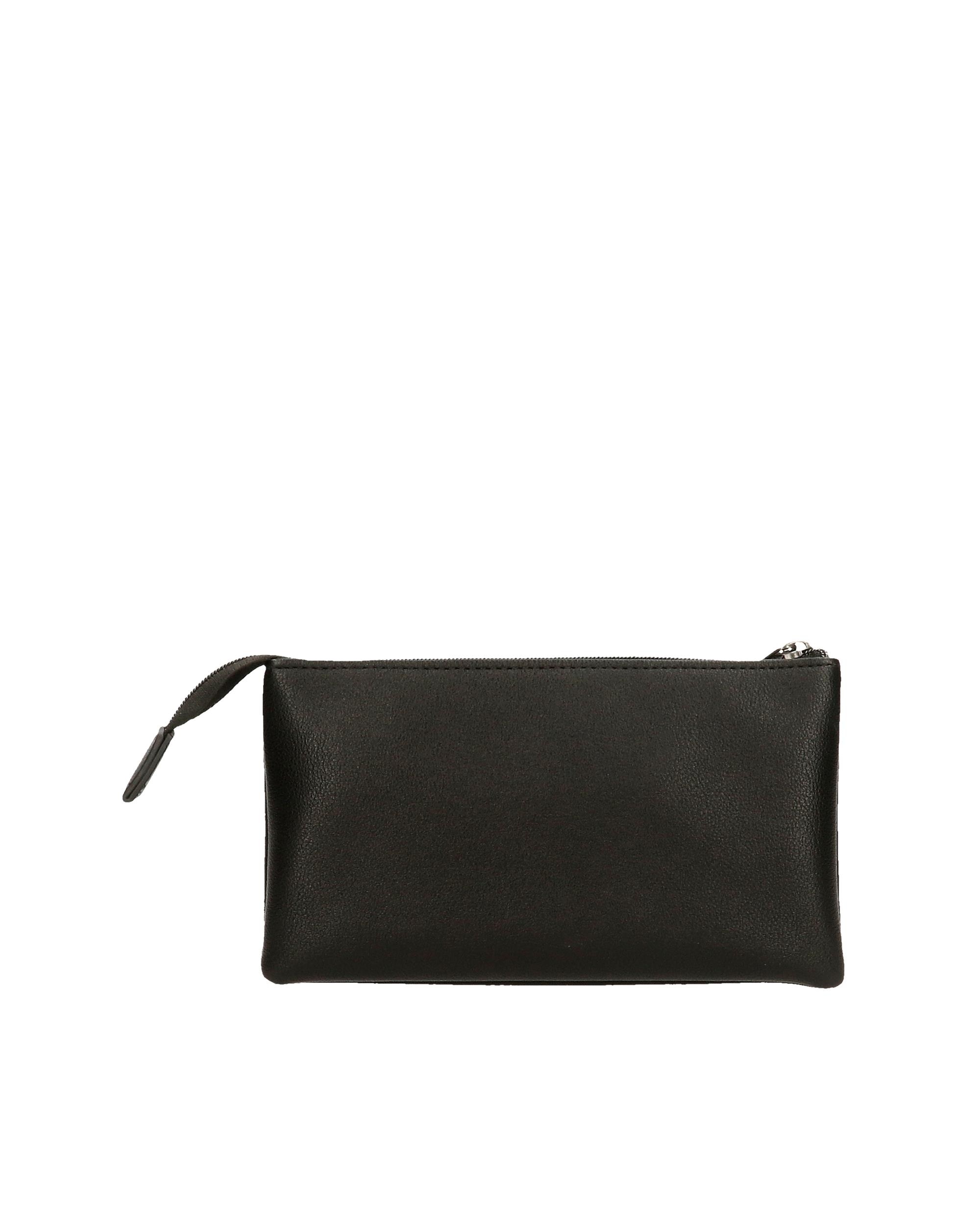 Necessaire Três Compartimentos Pepe Jeans Christine em Preto Preto-3