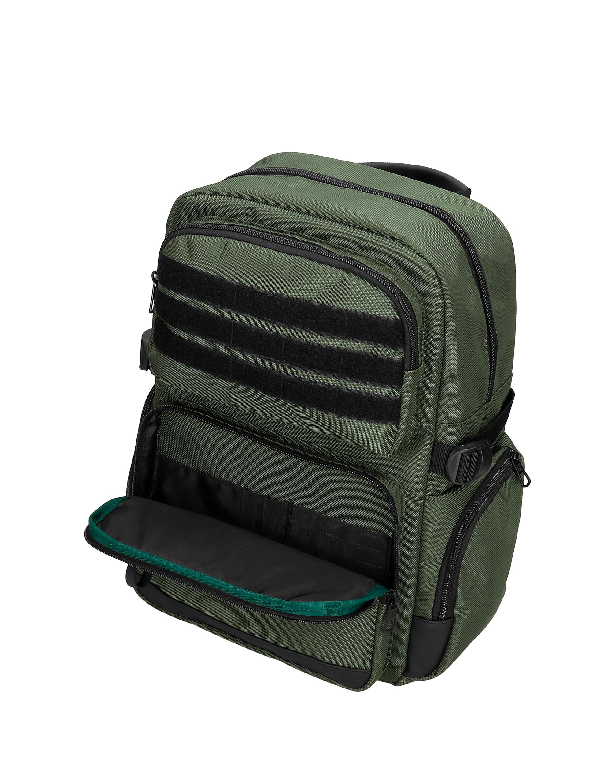 Mochila Porta Computador Adaptável 40 Cm Pepe Jeans Bromley 24 Azul Verde-5