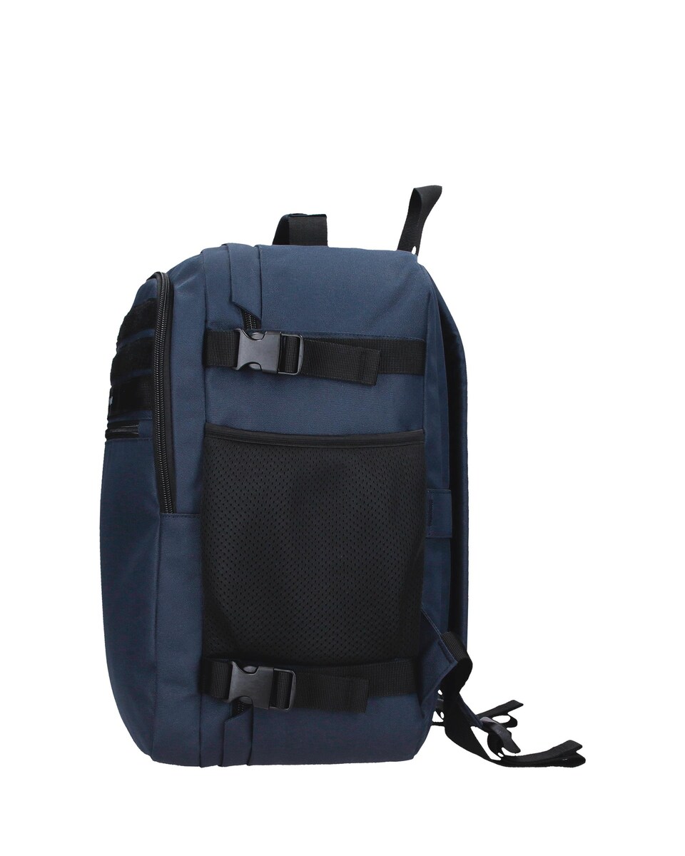 Mochila de Viagem Movom Fuster Apto para Cabine com Porta Computador 40 Cm em Azul-marinho Azul-4
