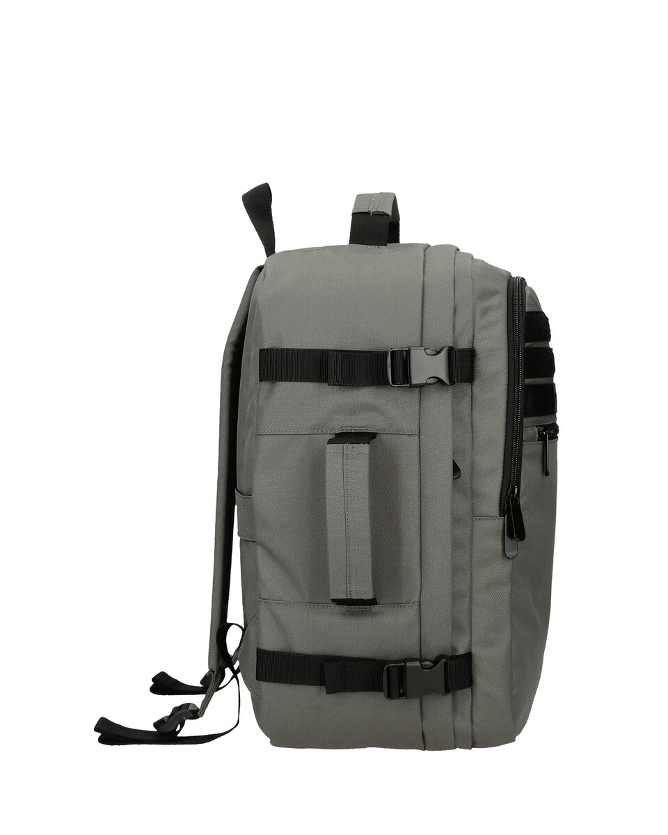 Mochila de Viagem Movom Fuster Apto para Cabine com Porta Computador 40 Cm em Caqui Verde-2