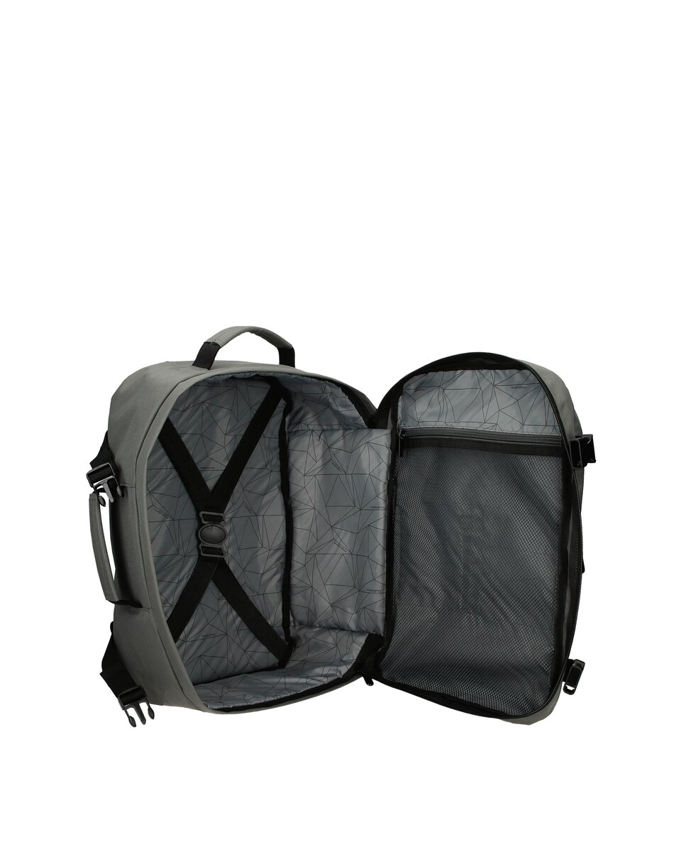 Mochila de Viagem Movom Fuster Apto para Cabine com Porta Computador 40 Cm em Caqui Verde-5