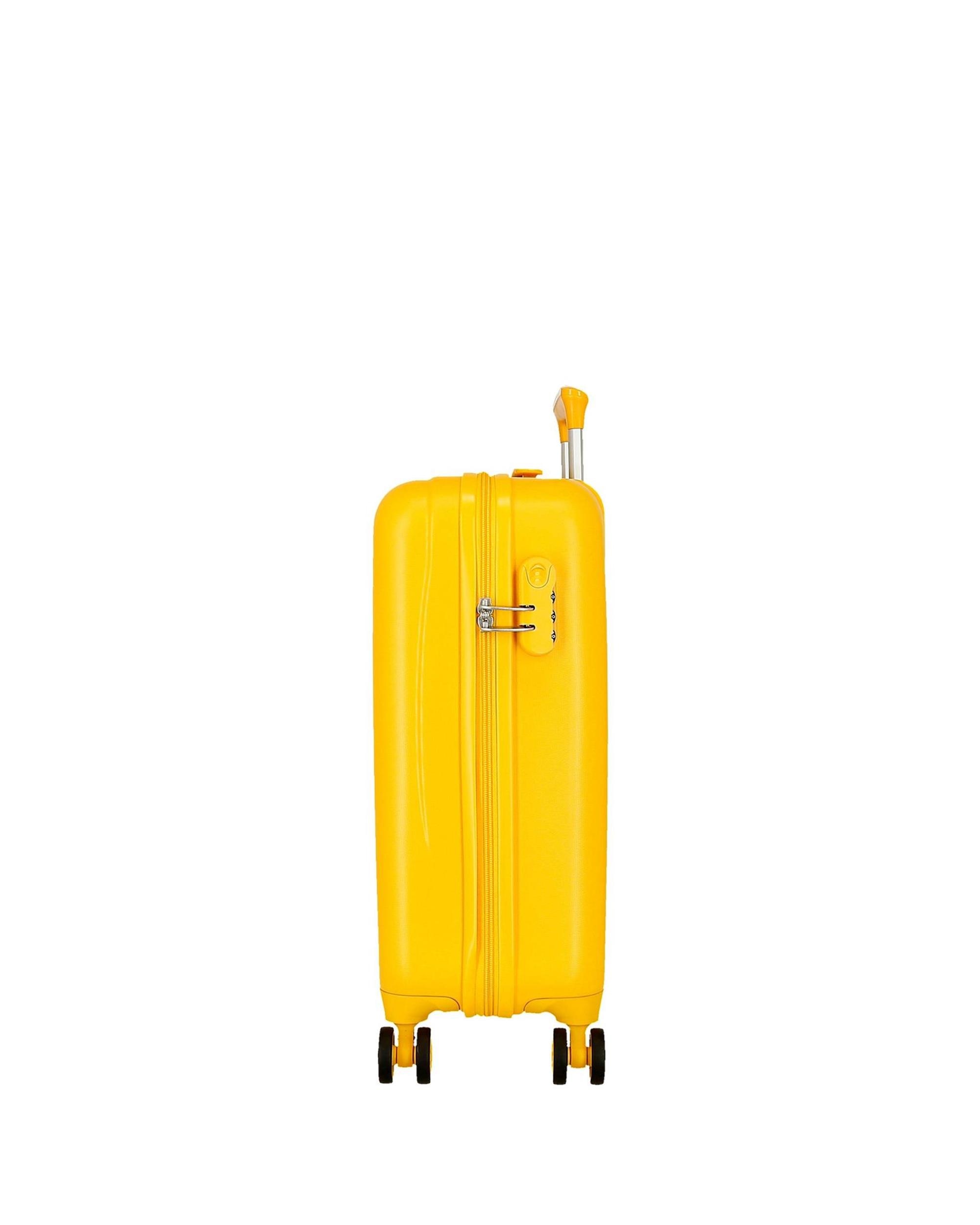 Mala de Cabine Garfield com Capacidade de 34l em Ocre Amarelo-2