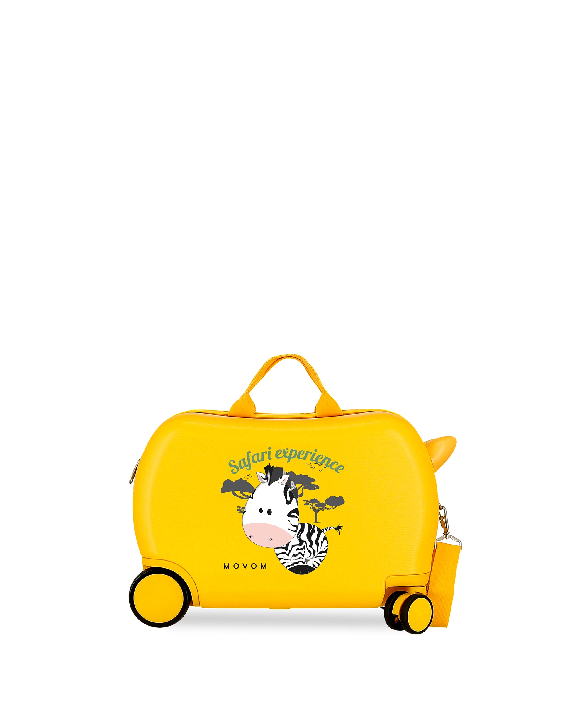 Imagem 0 de Mala Infantil 2 Rodas Multidirecionais Movom Adventures com Capacidade de 28l em Ocre
