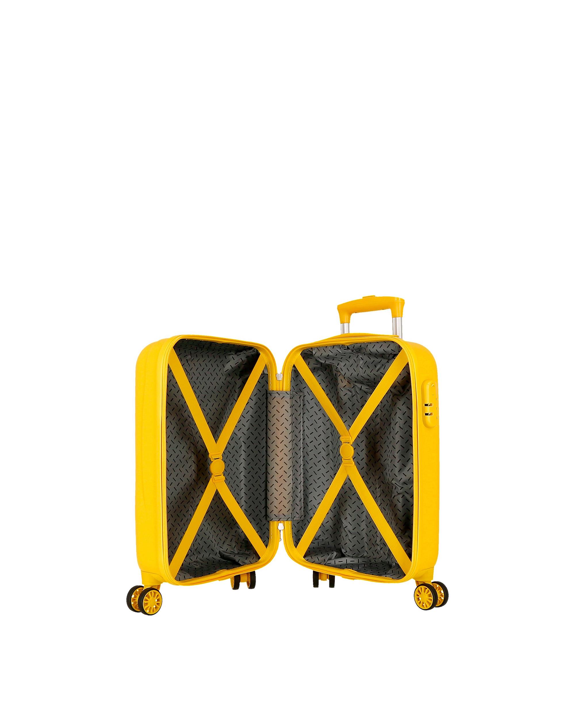 Mala de Cabine Movom Adventures com Capacidade de 28l Amarelo / Preto-5