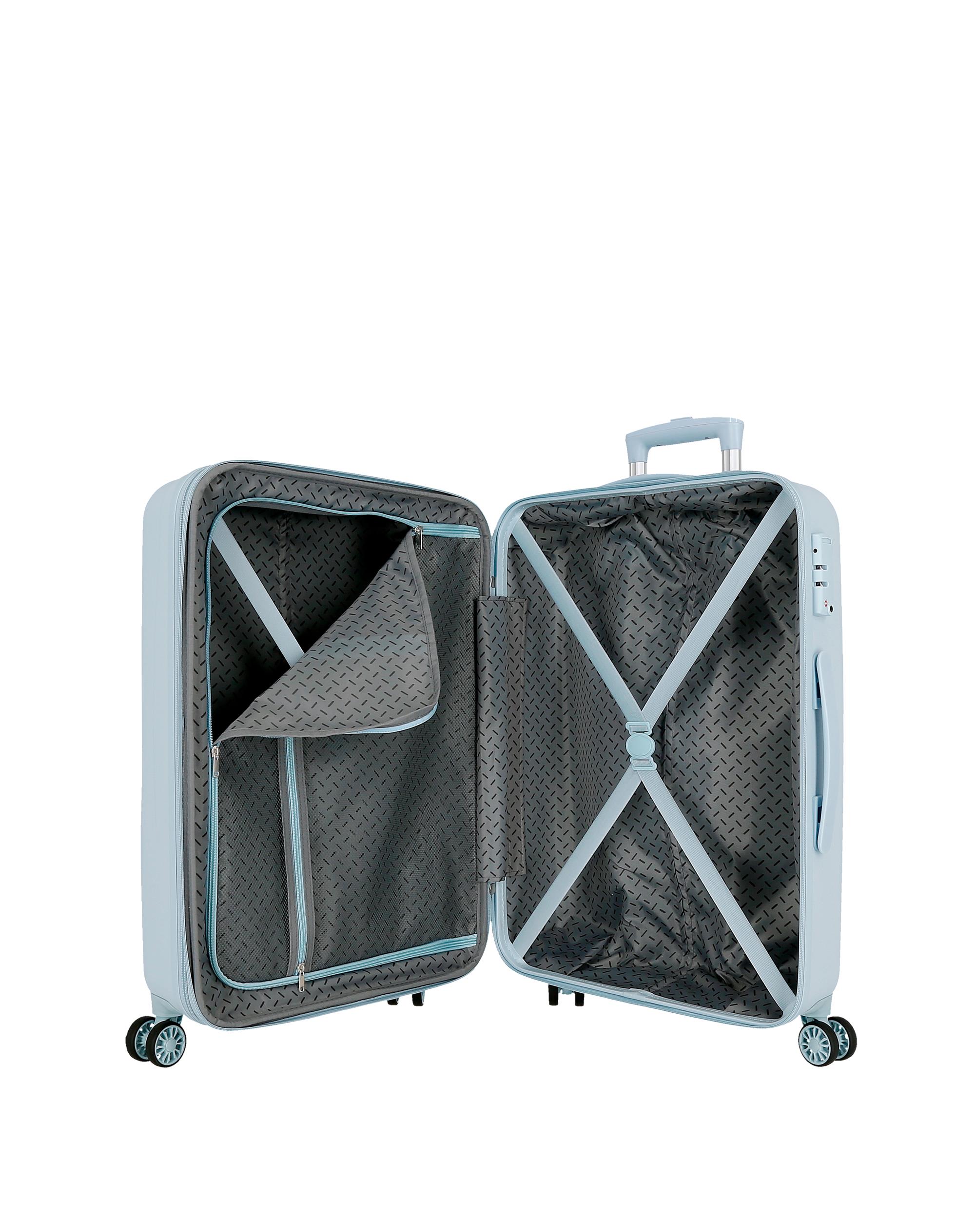 Mala Média Dalma com Capacidade de 56l Azul-5