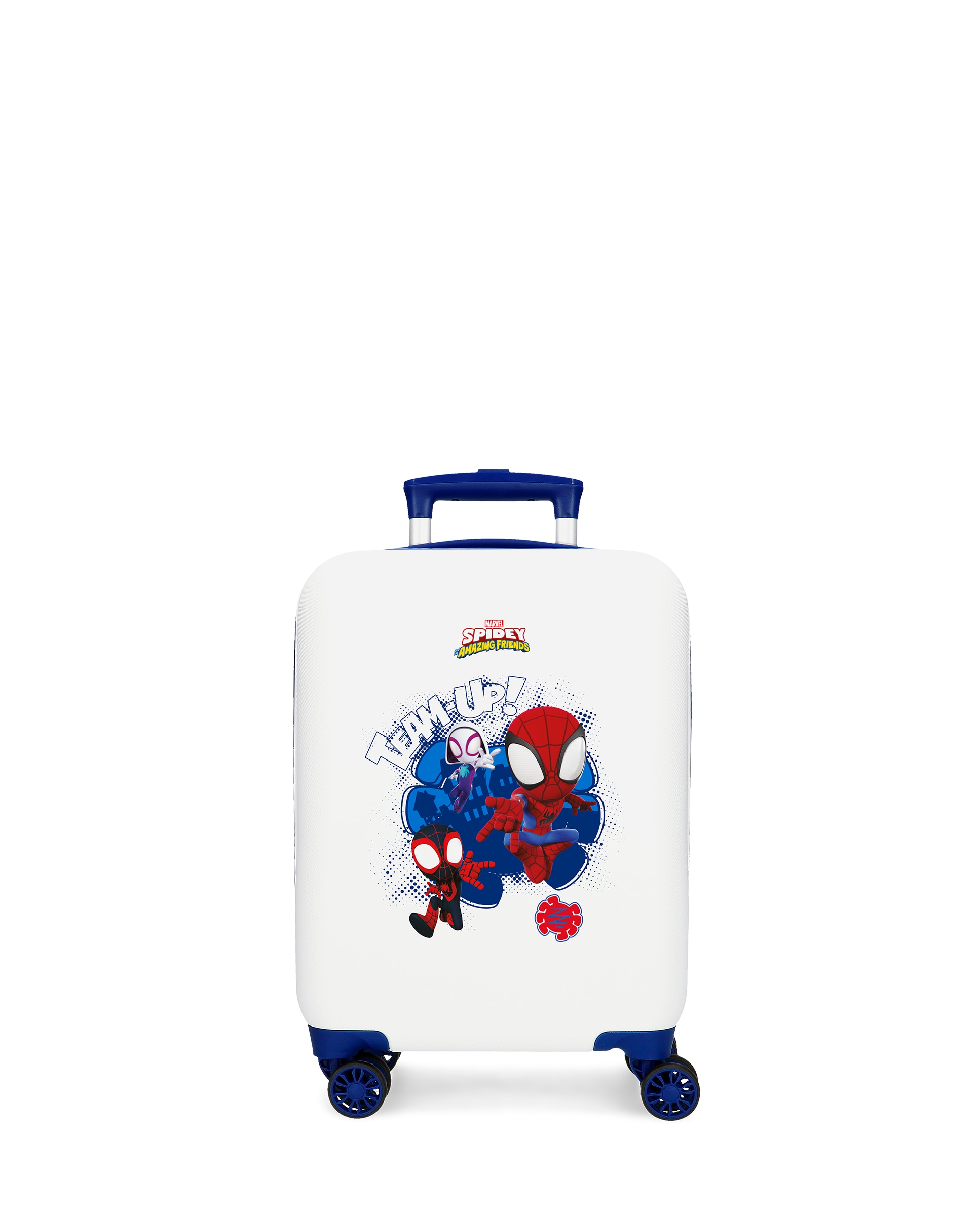 Imagem 0 de Mala de Cabine Spidey Together Rígida com Capacidade de 33l em Branco