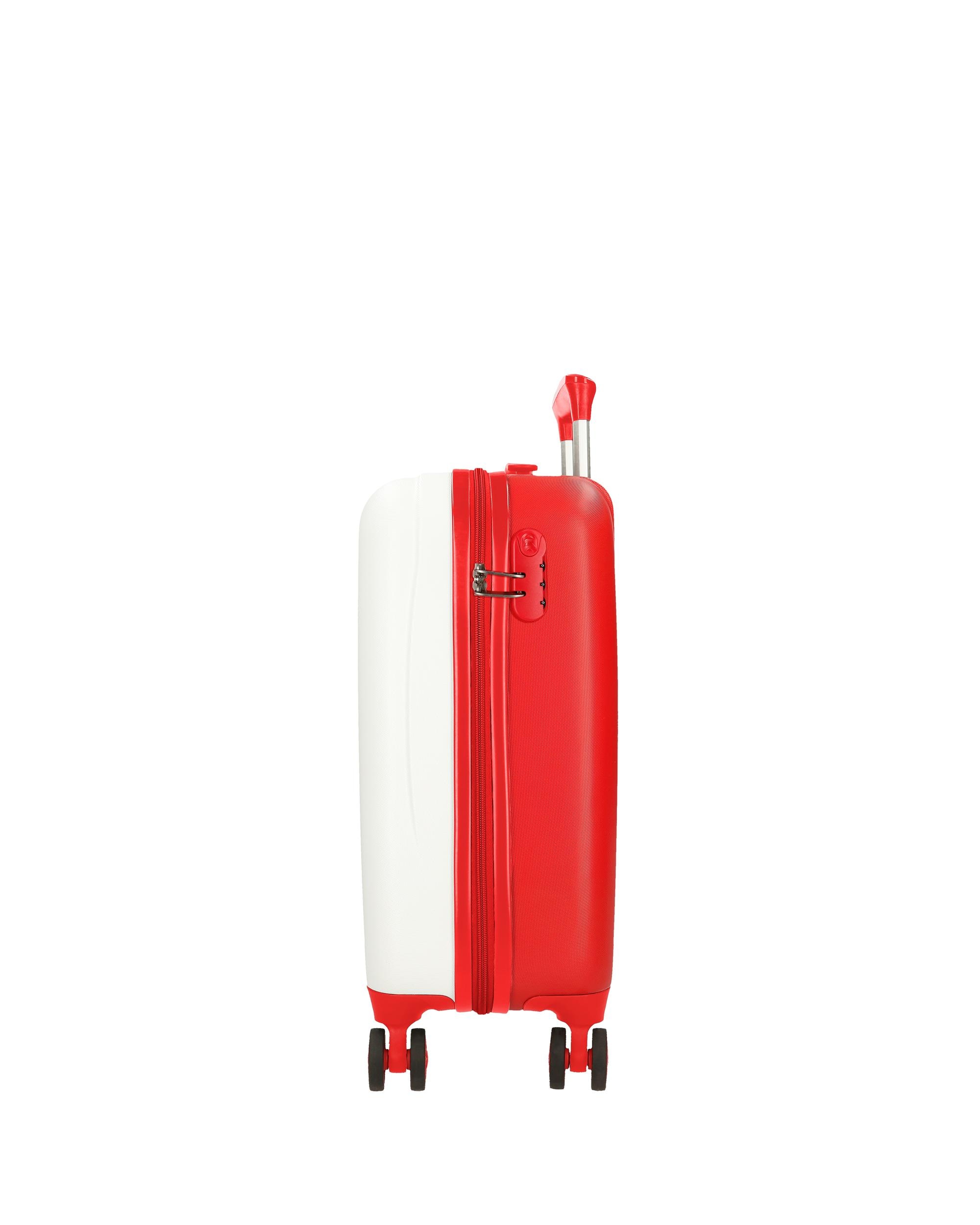 Mala de Cabine Spidey Team Up Rígida com Capacidade de 33l Branco / Vermelho-2