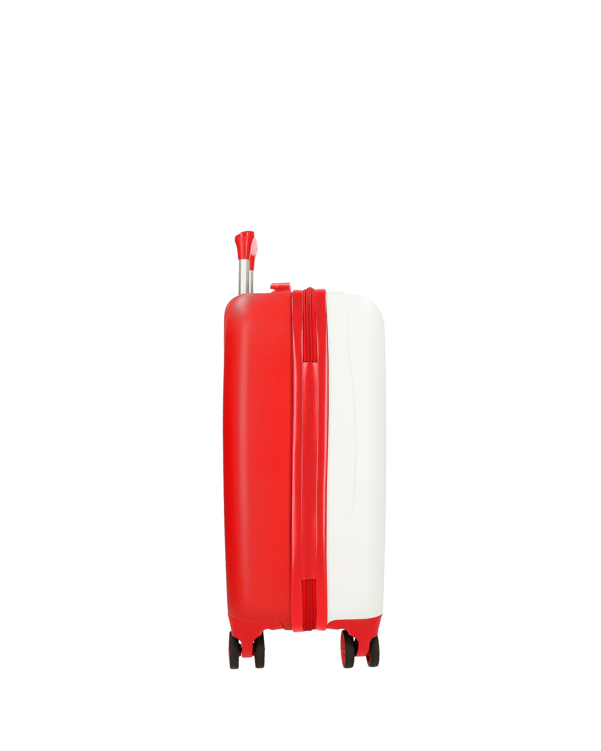 Mala de Cabine Spidey Team Up Rígida com Capacidade de 33l Branco / Vermelho-4