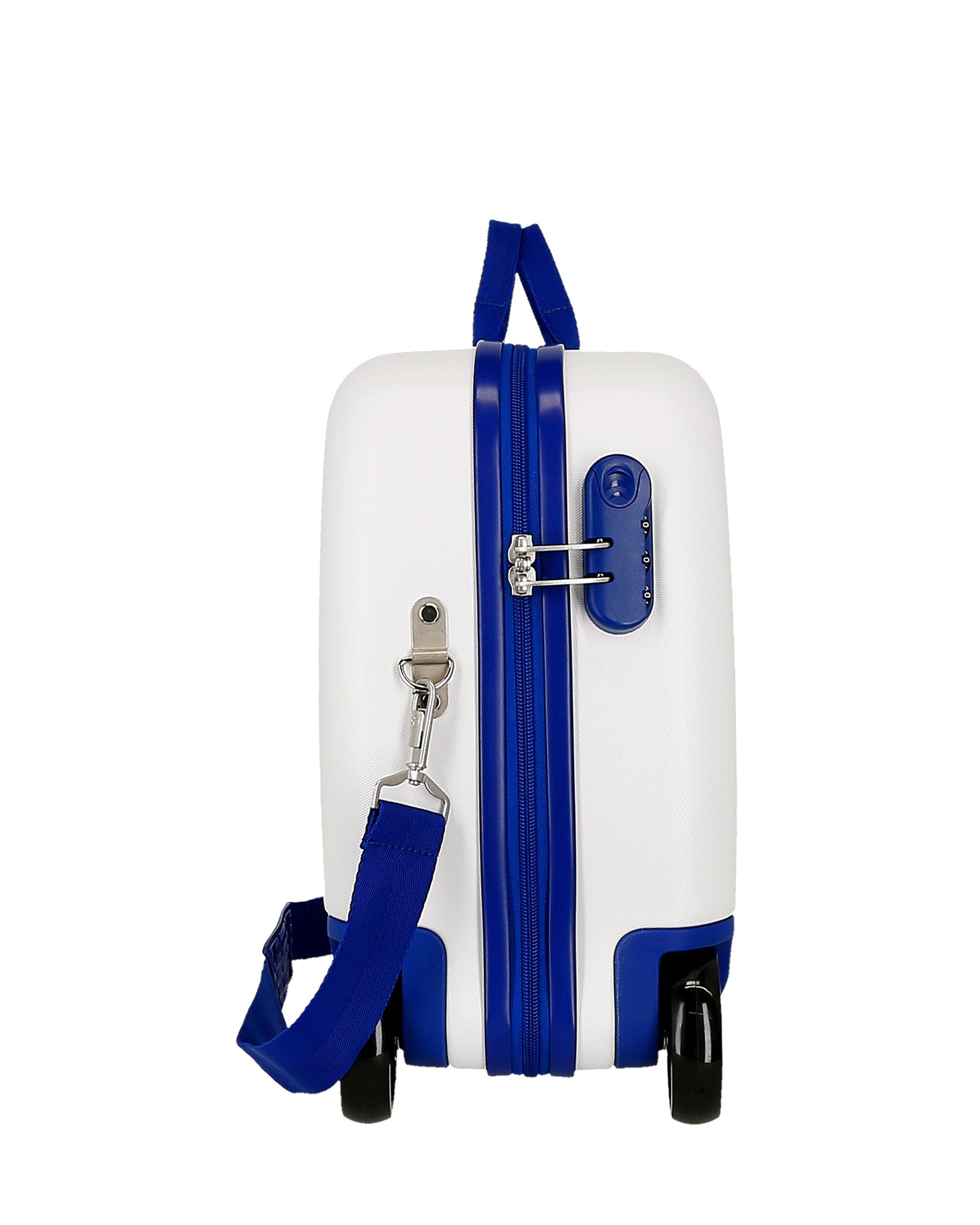 Mala Infantil 2 Rodas Multidirecionais Spidey Together com Capacidade de 38l em Branco Branco-2