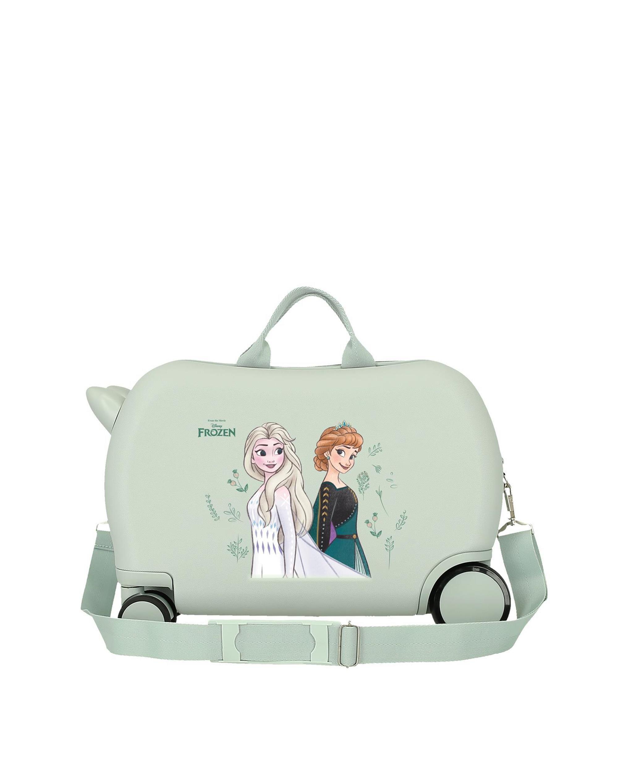 Mala Infantil 2 Rodas Multidirecionais Frozen Nature com Capacidade de 24l Verde-3