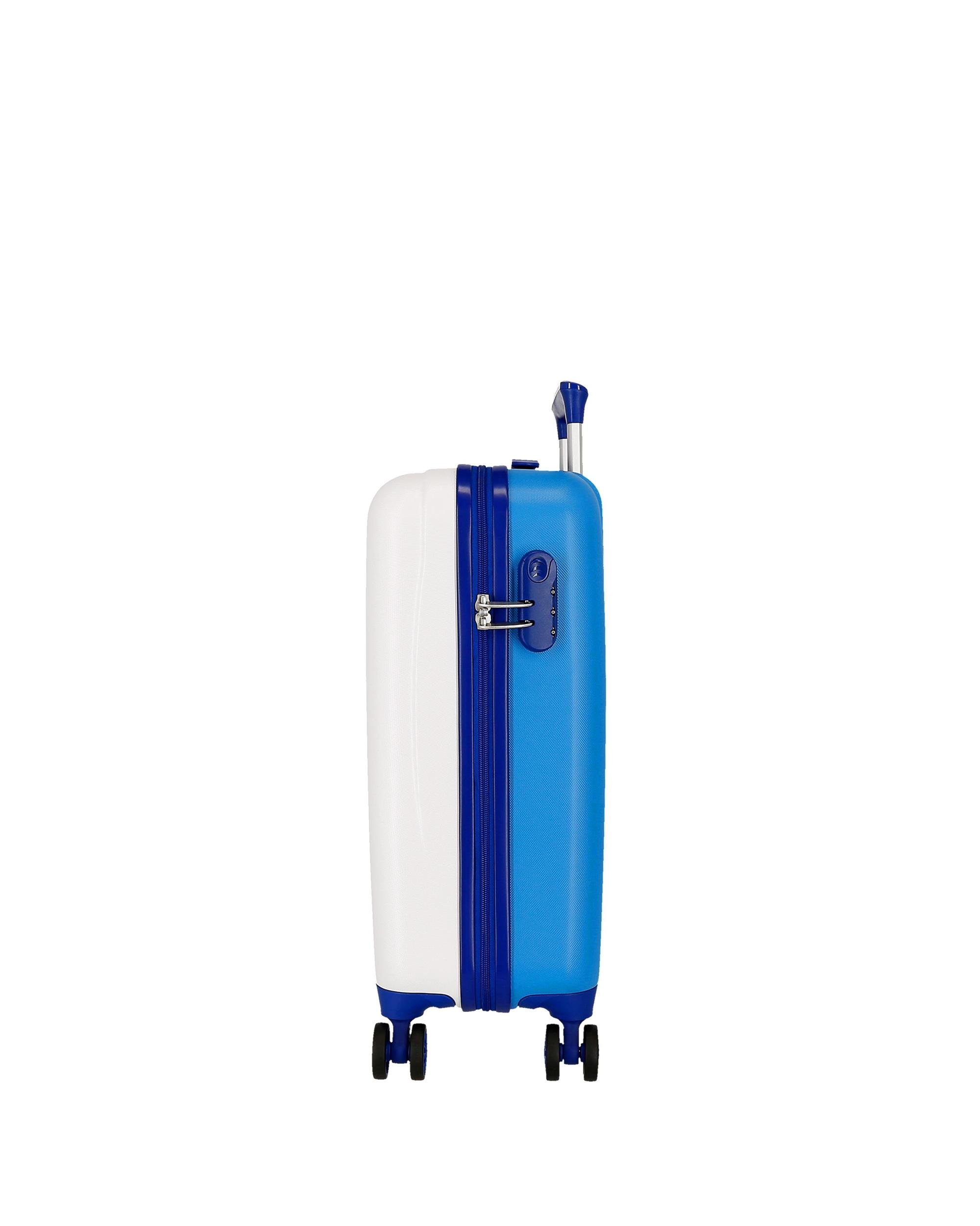 Mala de Cabine Spiderman Brave Rígida com Capacidade de 35l em Branco Branco / Azul-2