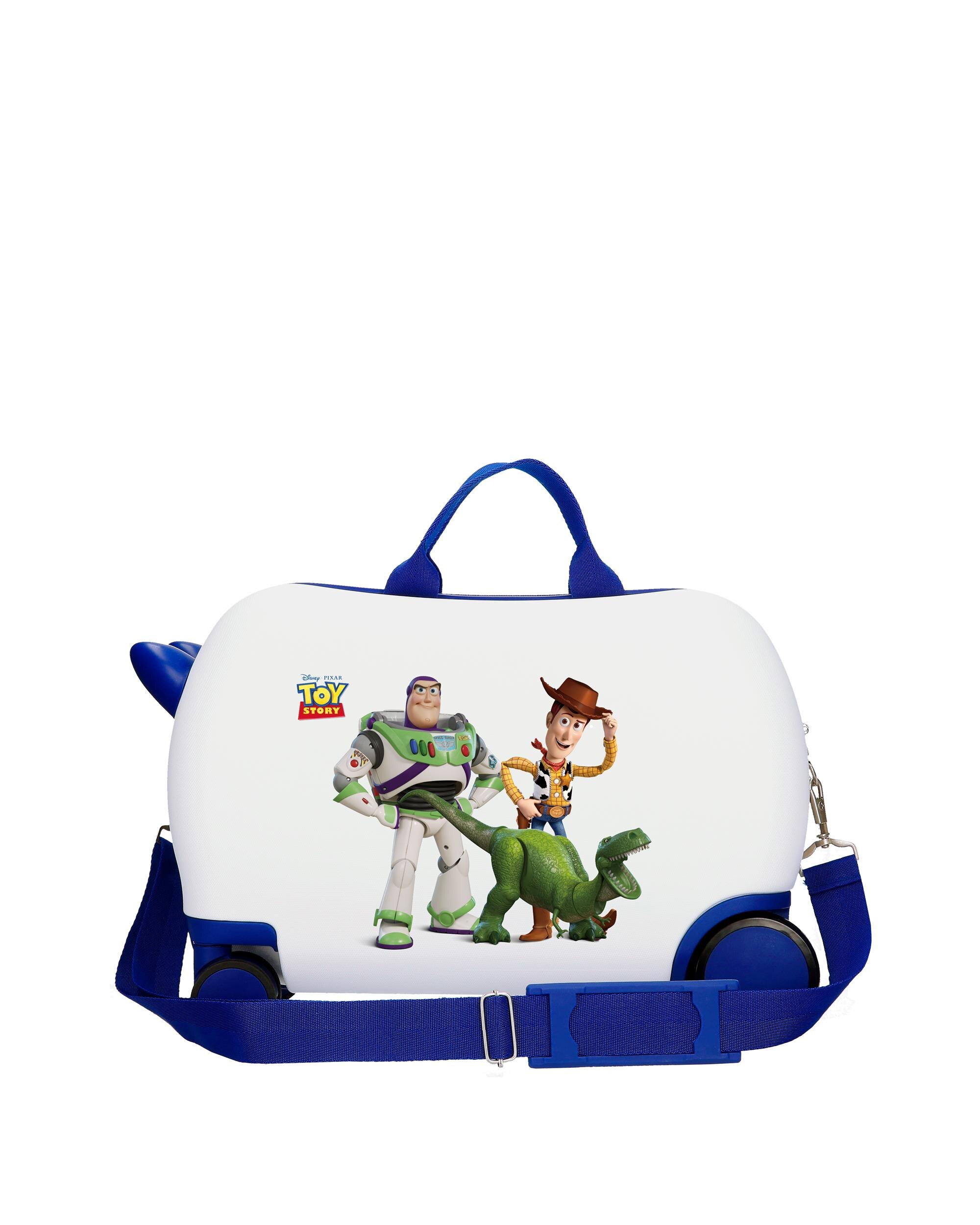 Mala Infantil 2 Rodas Multidirecionais Toy Story com Capacidade de 28l Branco-3