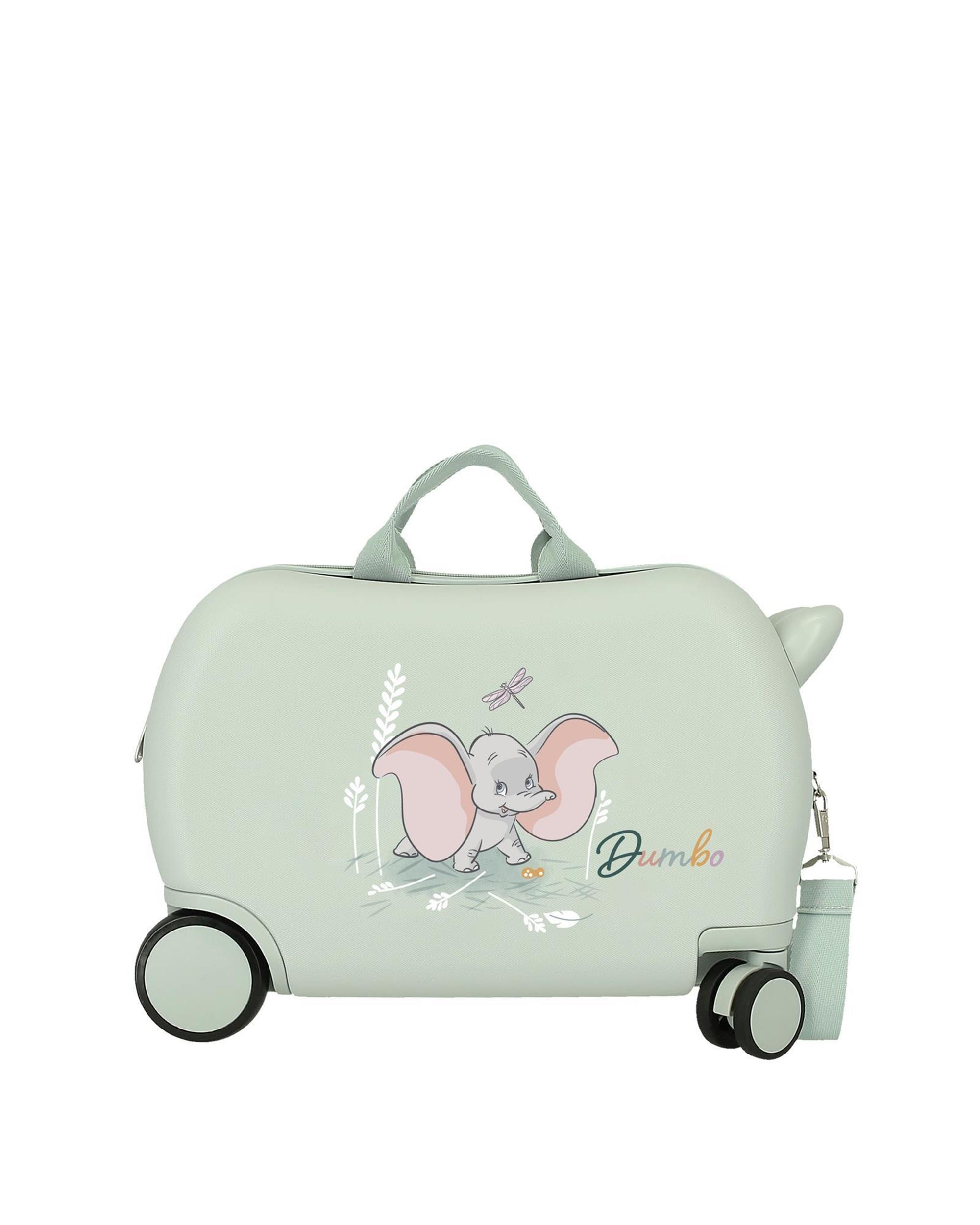 Imagem 0 de Mala Infantil 2 Rodas Multidirecionais Dumbo With Dragon Fly com Capacidade de 28l