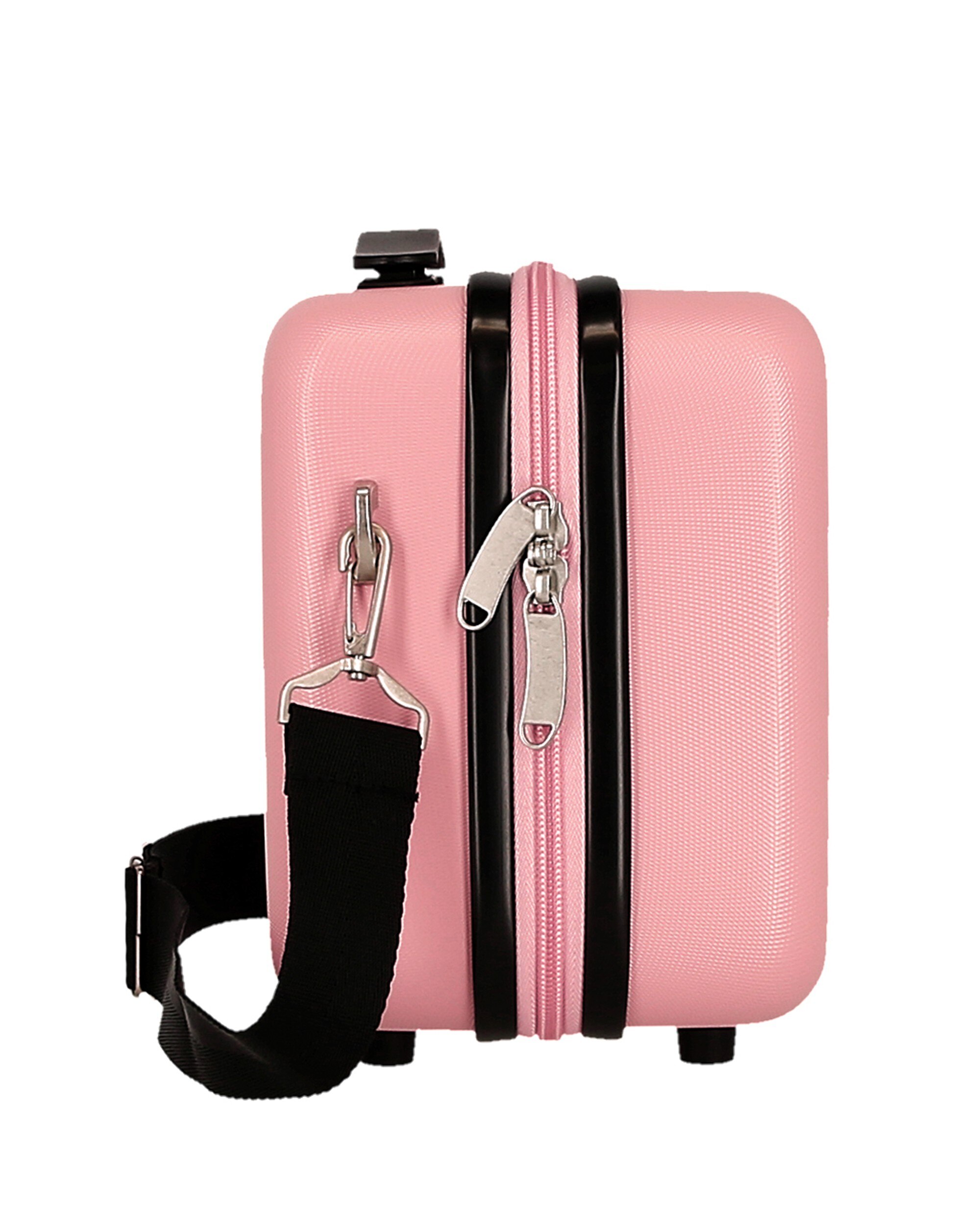 Necessaire Abs Movom Luggage Adaptável com Capacidade de 9l em Nude Rosa-2