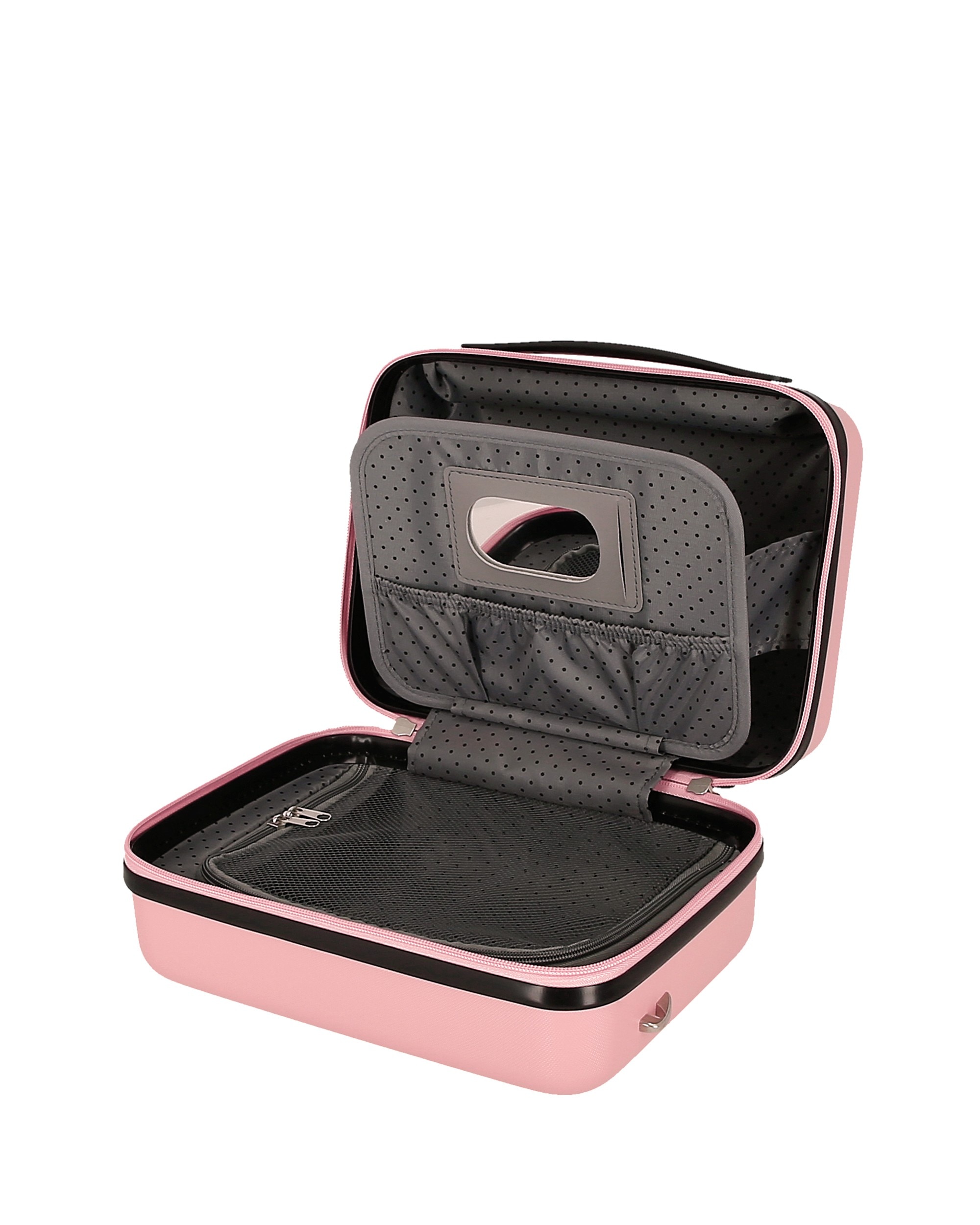 Necessaire Abs Movom Luggage Adaptável com Capacidade de 9l em Nude Rosa-5