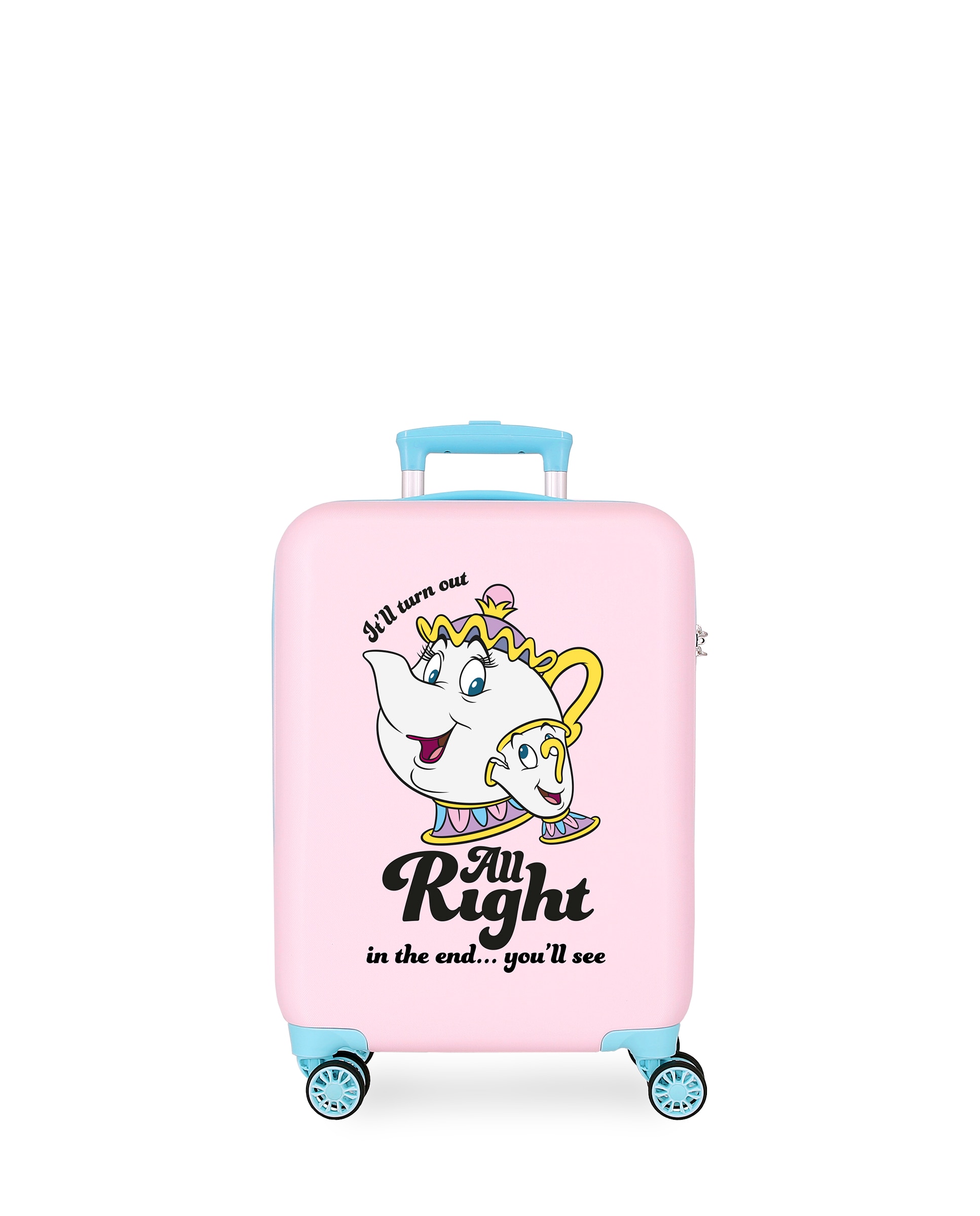 Mala de Cabine All Right Rígida 35l em Rosa Rosa-1