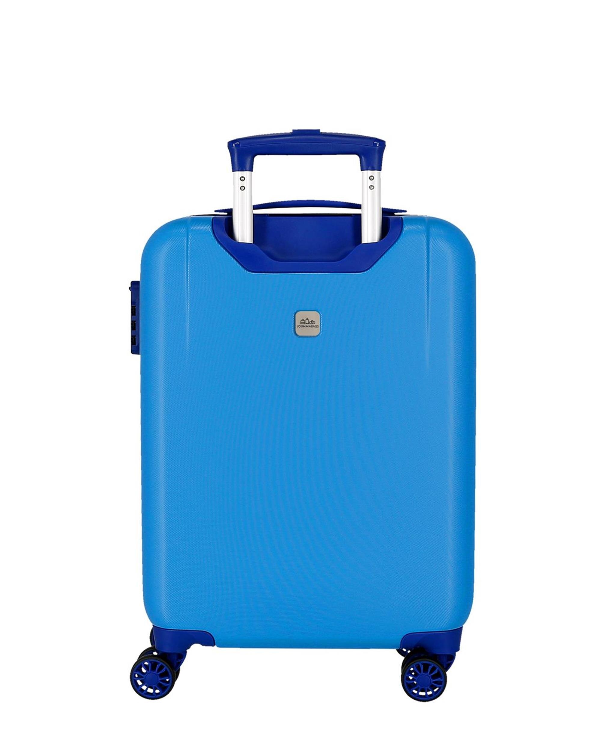 Mala de Cabine Rígida Destination Cars com Capacidade de 35l Branco-3