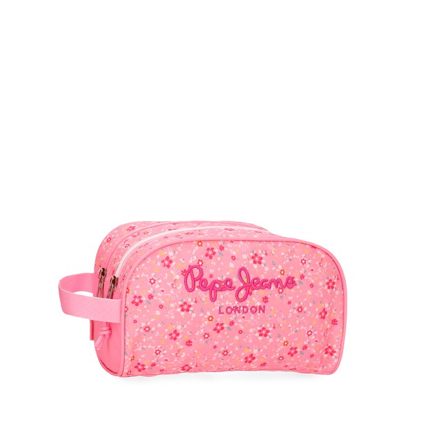 Imagem 0 de Necessaire Alenka de Dois Compartimentos Adaptável em Rosa