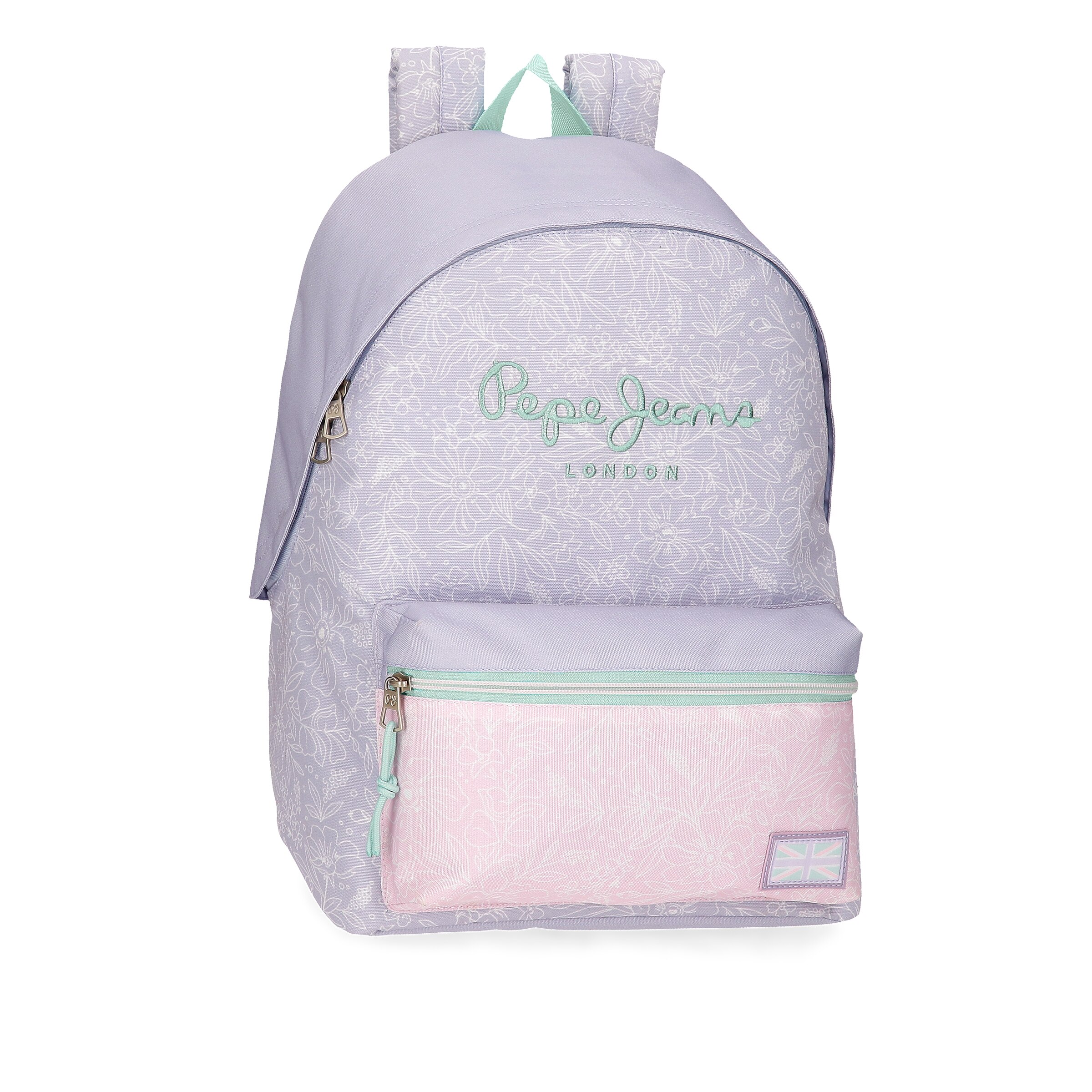 Mochila Renata 42 Cm com Saída de Áudio Roxo-1