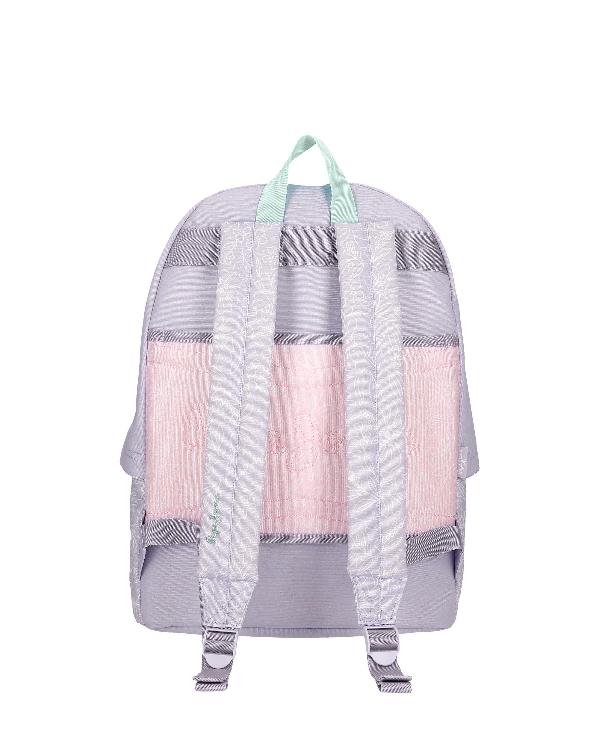 Mochila Renata 42 Cm com Saída de Áudio Roxo-3