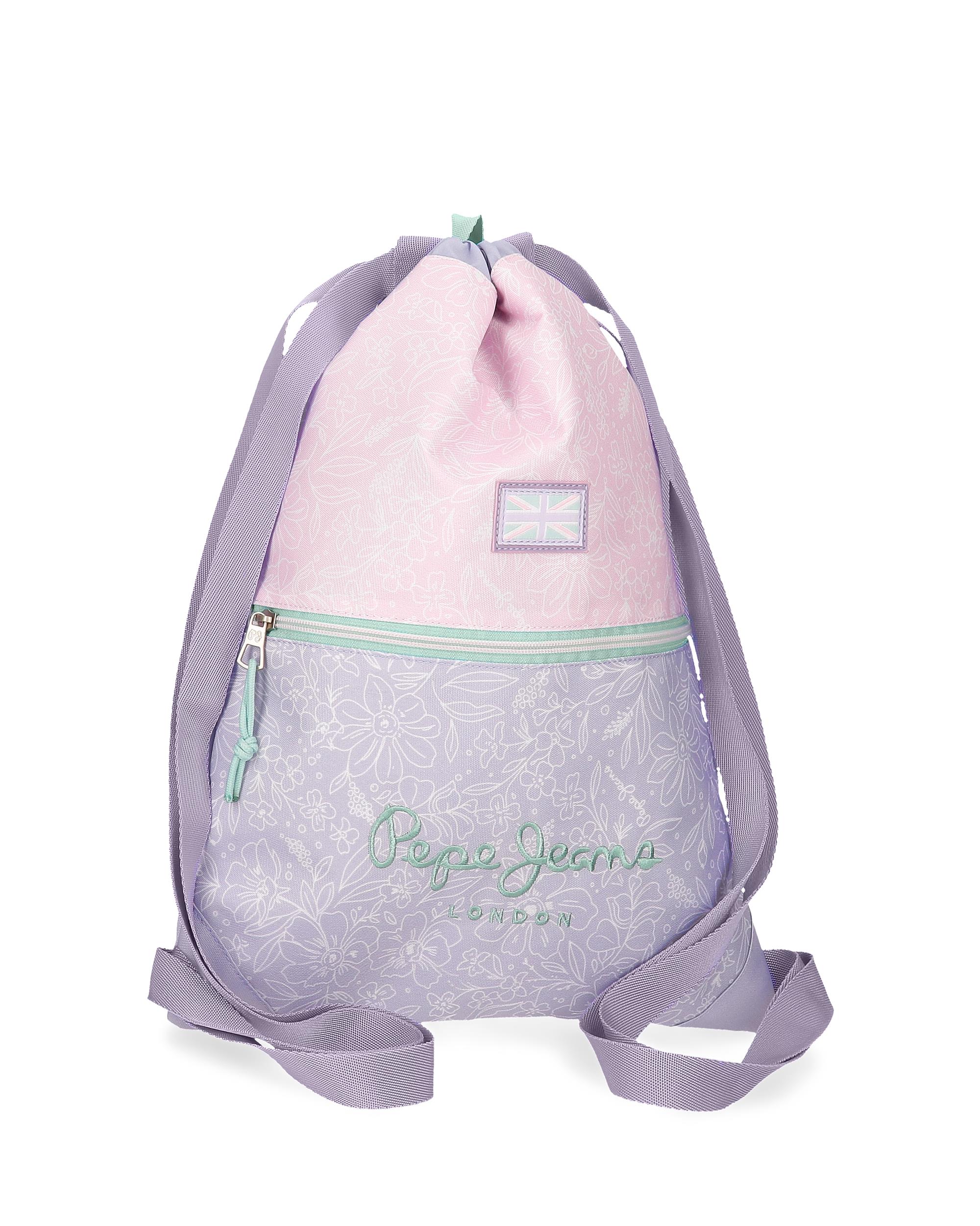 Imagem 0 de Mochila Saco Renata com Bolso de Fecho Zip