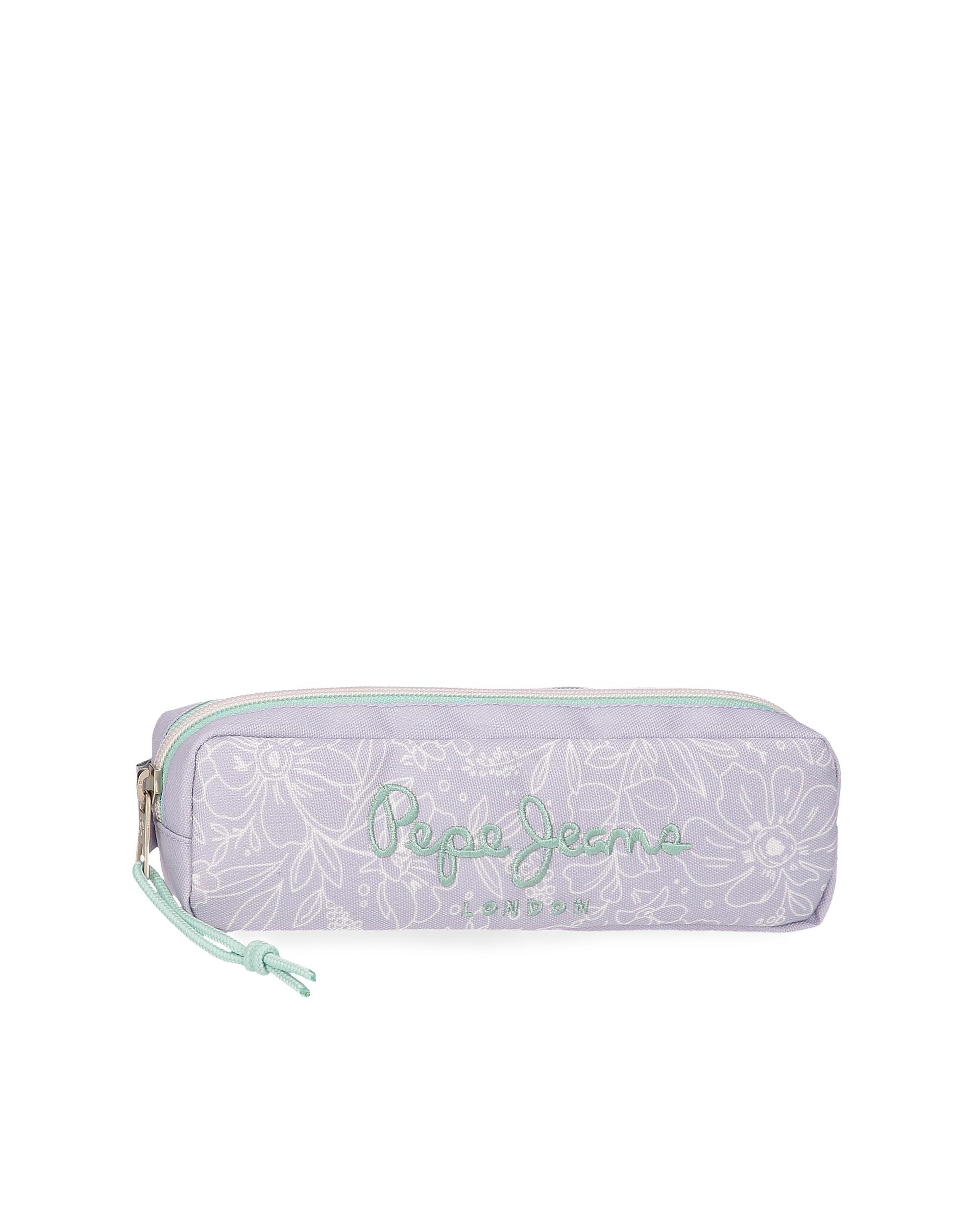 Estojo Renata com Fecho Zip Roxo-1